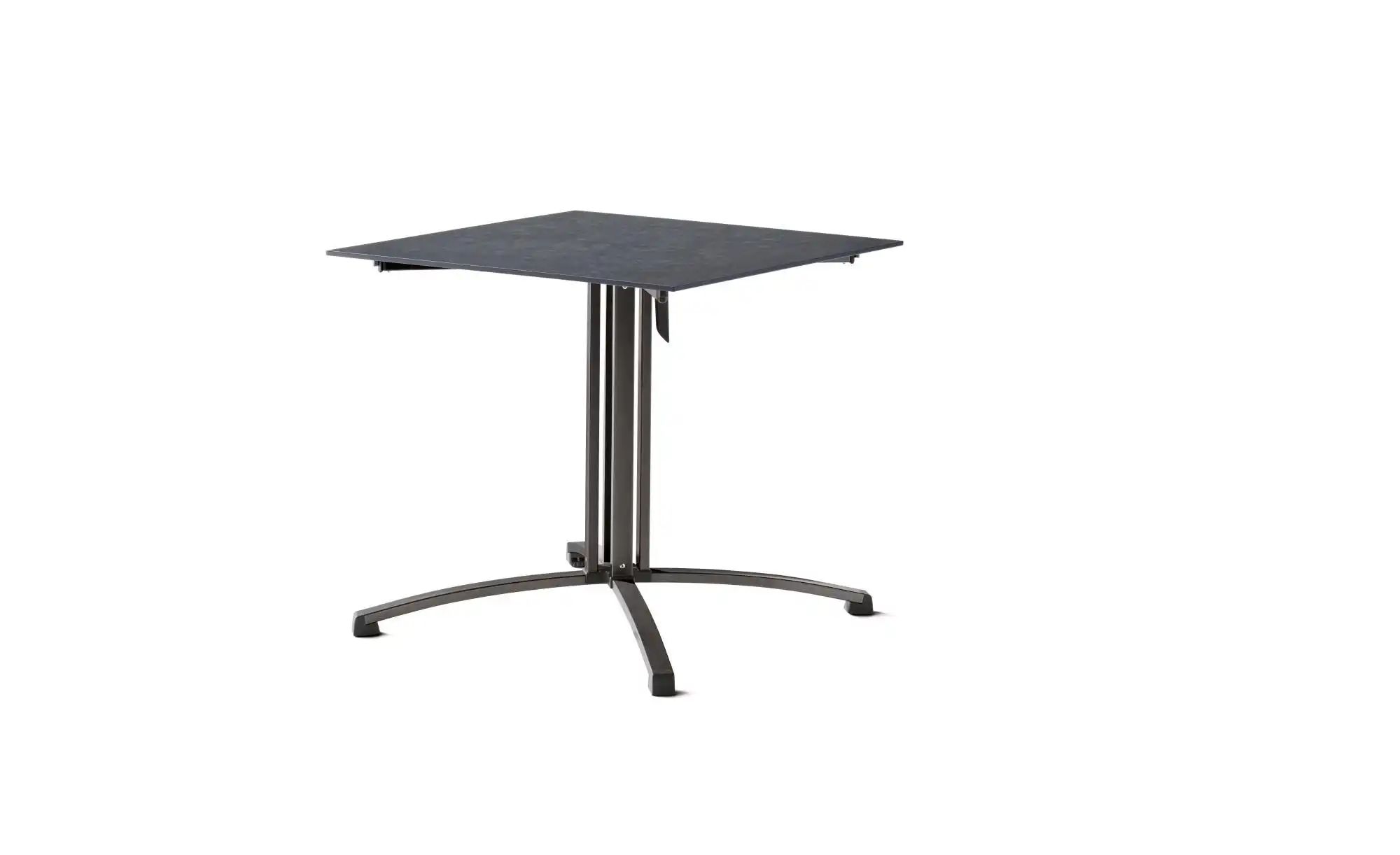 Sieger Gastro-Tisch   ¦ schwarz ¦ Maße (cm): B: 80 H: 73 Garten > Gartenmöb günstig online kaufen