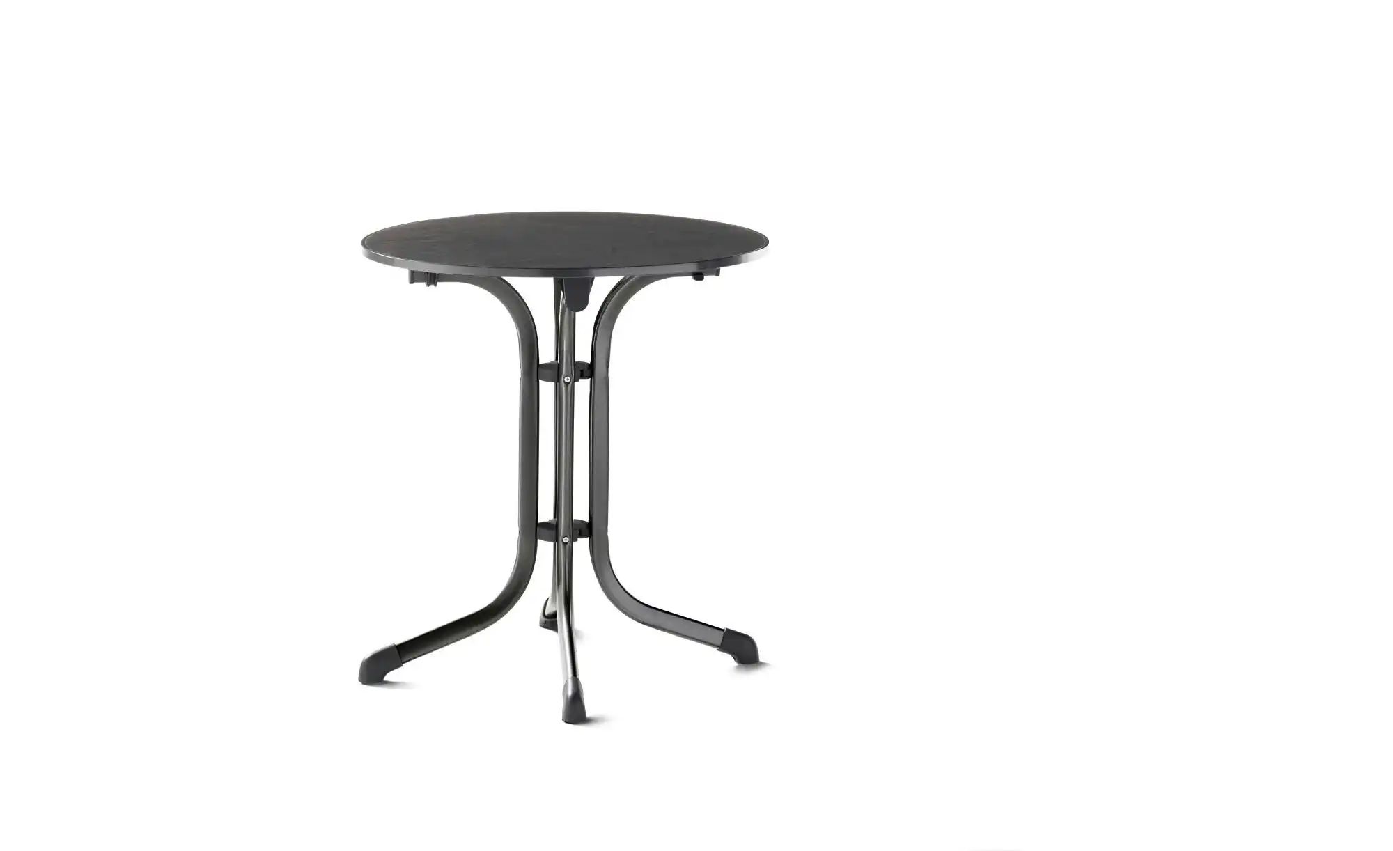 Sieger Klapptisch   ¦ schwarz ¦ Maße (cm): B: 68 H: 72  Ø: 68 Garten > Gart günstig online kaufen