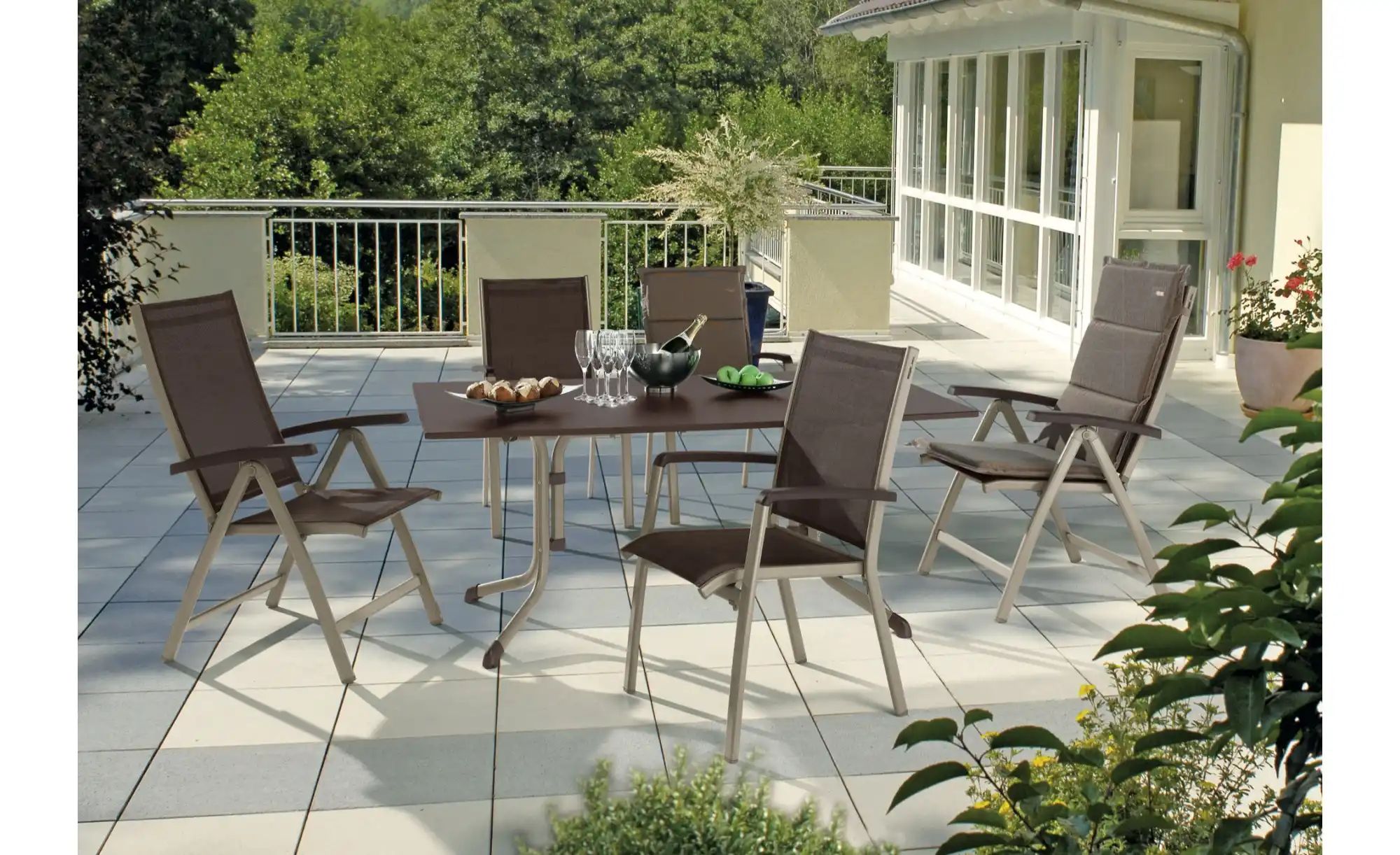 Sieger Klappsessel   ¦ braun ¦ Maße (cm): B: 62 H: 109 Garten > Gartenmöbel günstig online kaufen