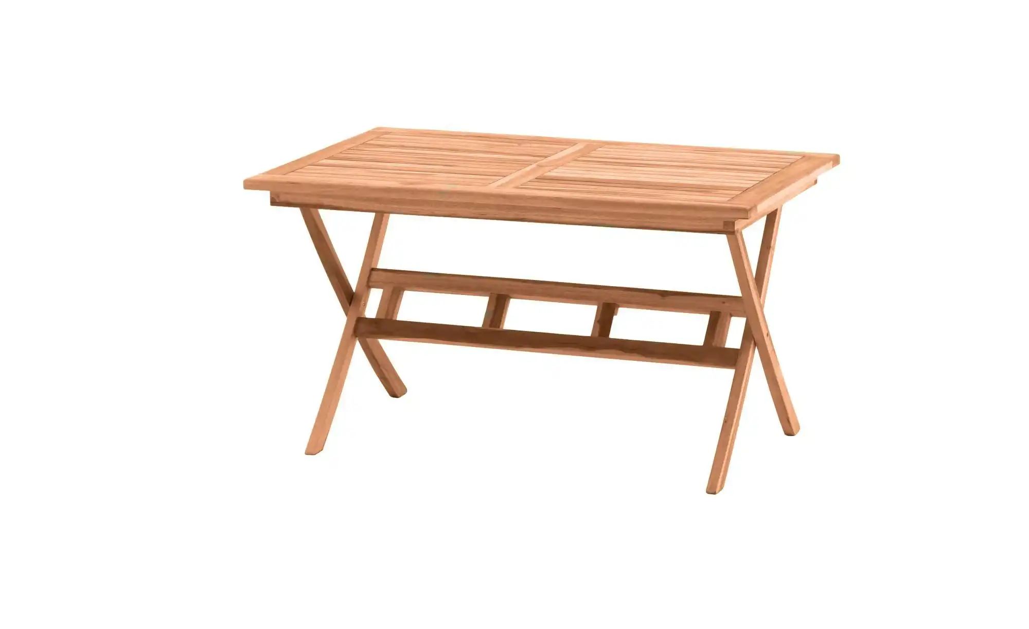 Gartentisch ¦ holzfarben ¦ Maße (cm): B: 135 H: 75 Garten > Gartenmöbel > Gartentische - Höffner