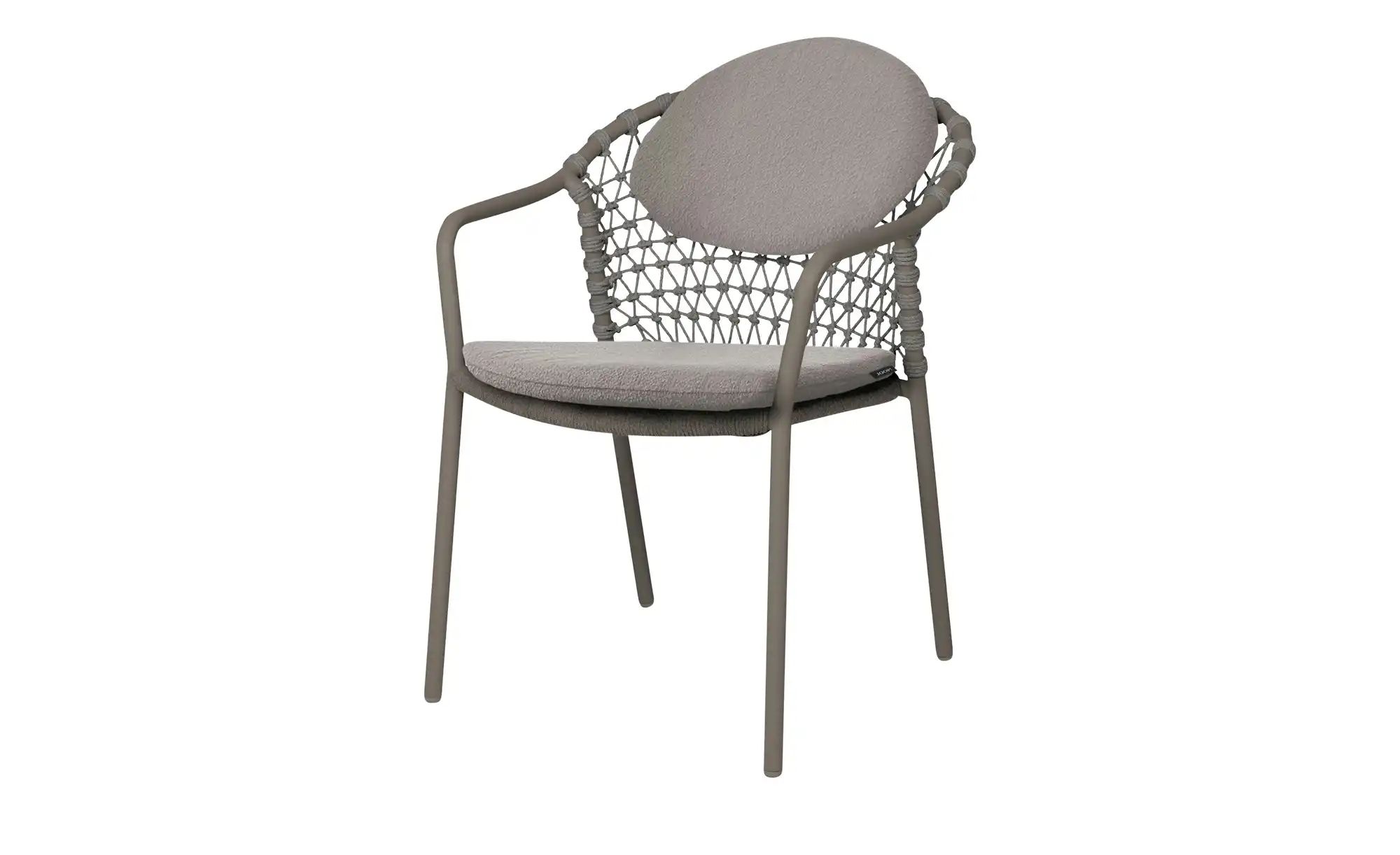 Dining-Stuhl  Knots ¦ grau ¦ Maße (cm): B: 61 H: 82 Garten > Gartenmöbel > günstig online kaufen