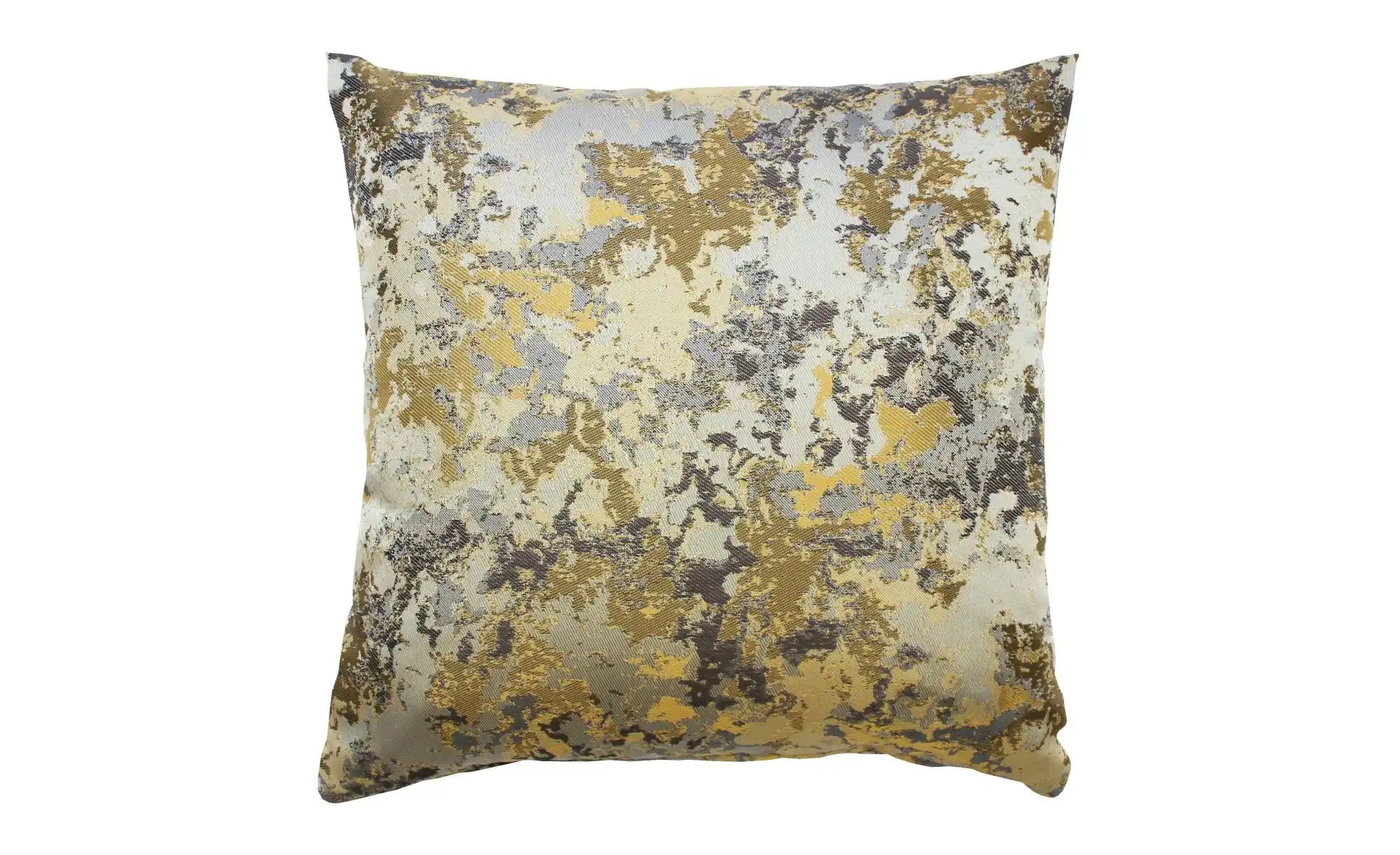 HOME Wohnideen Kissenhülle   ¦ gold ¦ Maße (cm): B: 50 H: 50 Dekokissen & D günstig online kaufen