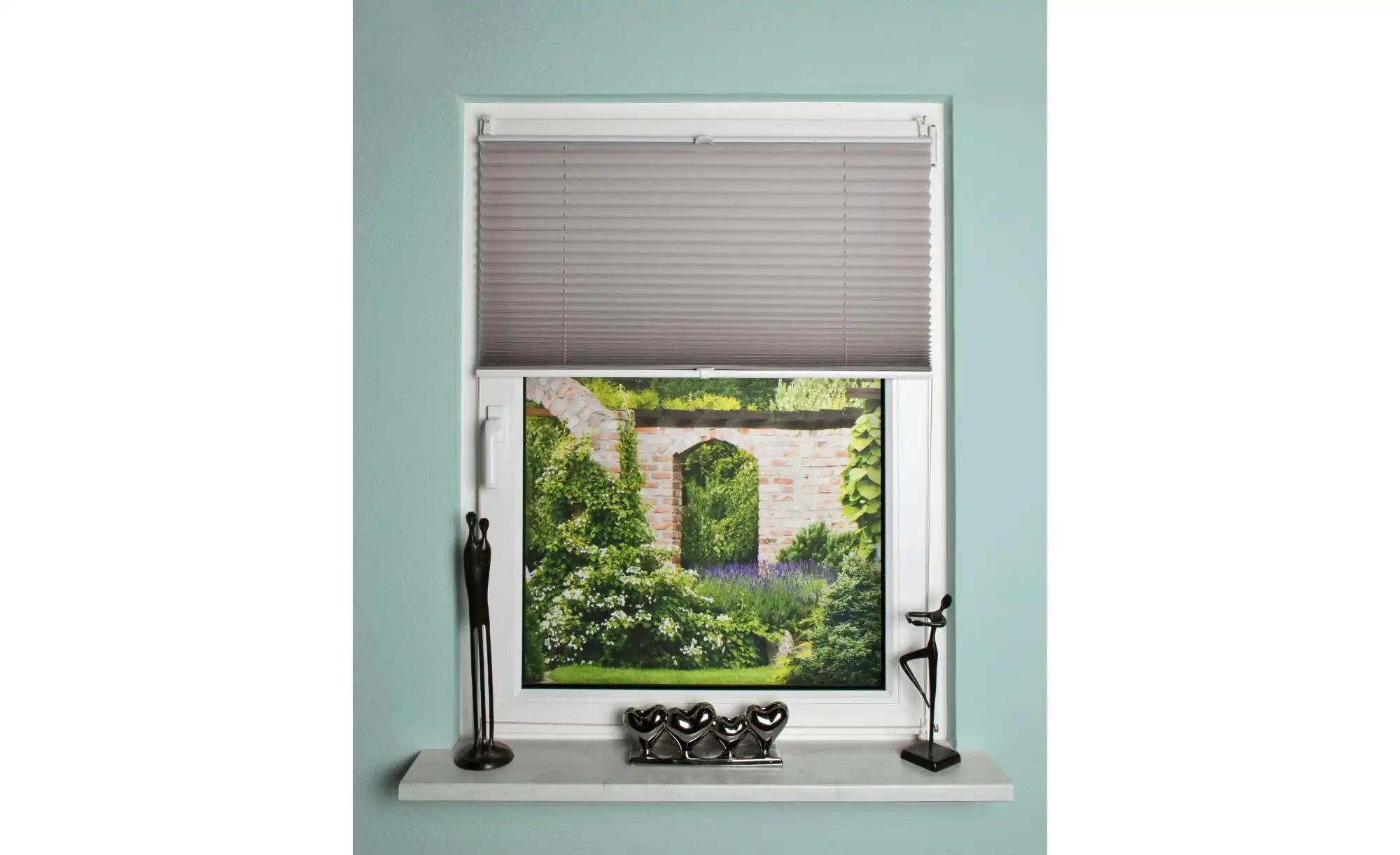 HOME Wohnideen Plisseerollo   ¦ grau ¦ Maße (cm): B: 80 H: 130 Gardinen & R günstig online kaufen