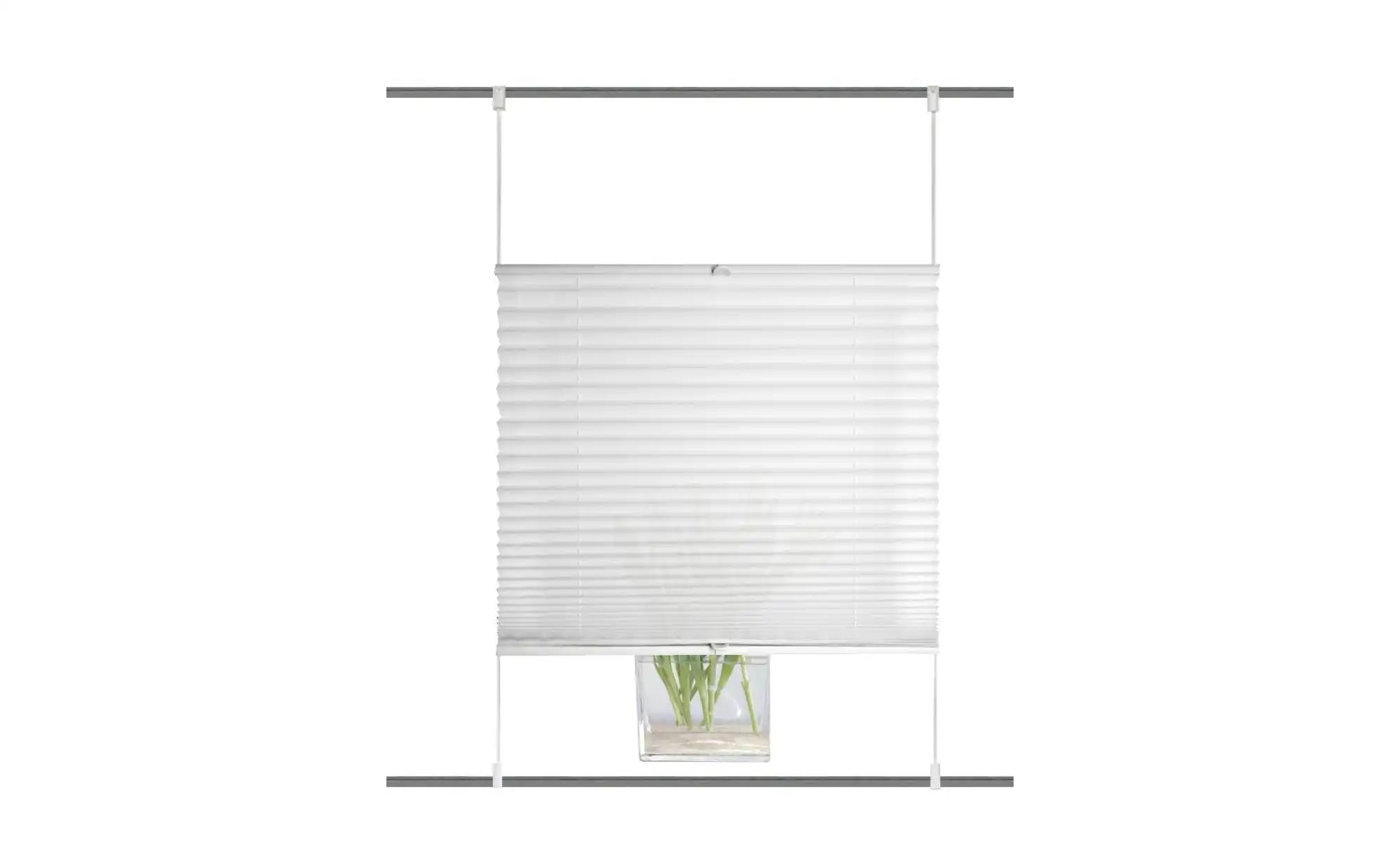HOME Wohnideen Plisseerollo   ¦ weiß ¦ Maße (cm): B: 100 H: 130 Gardinen & günstig online kaufen