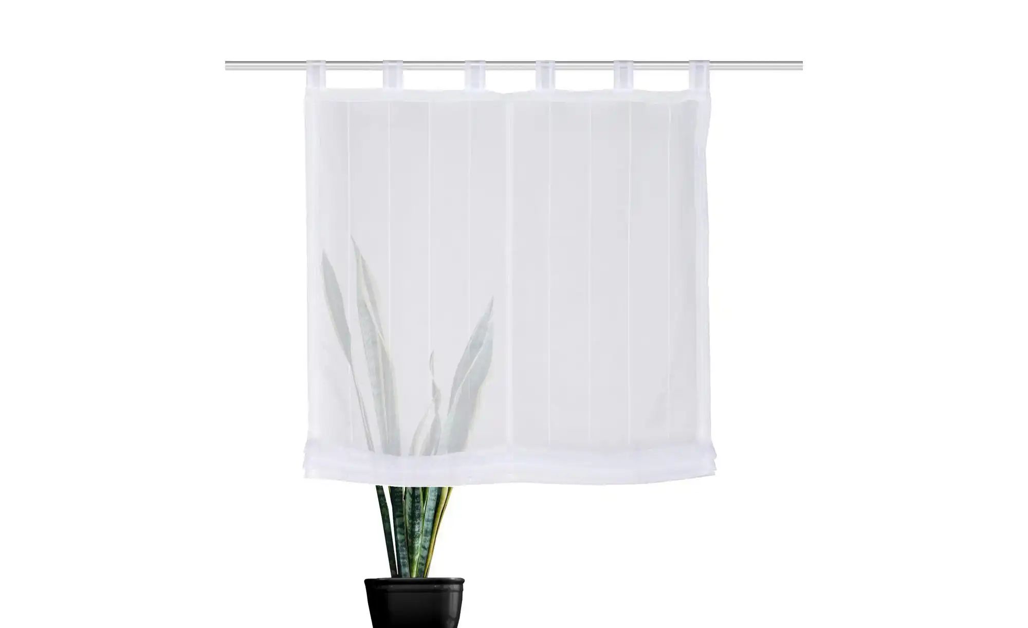 HOME Wohnideen Raffrollo   ¦ weiß ¦ Maße (cm): B: 100 Gardinen & Rollos > R günstig online kaufen