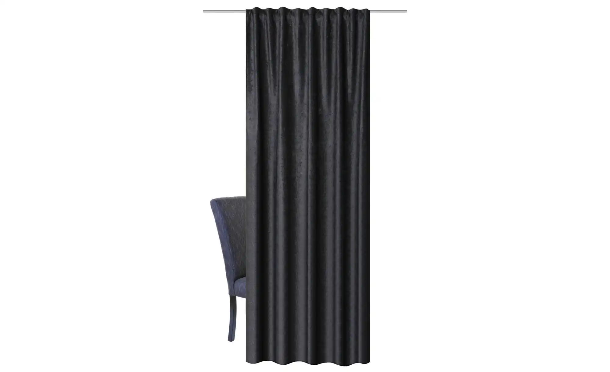 Thumbnail - HOME Wohnideen Fertigschal ¦ schwarz ¦ Maße (cm): B: 135 H: 245 Gardinen & Rollos > Gardinen & Vorhänge > Schiebegardi...