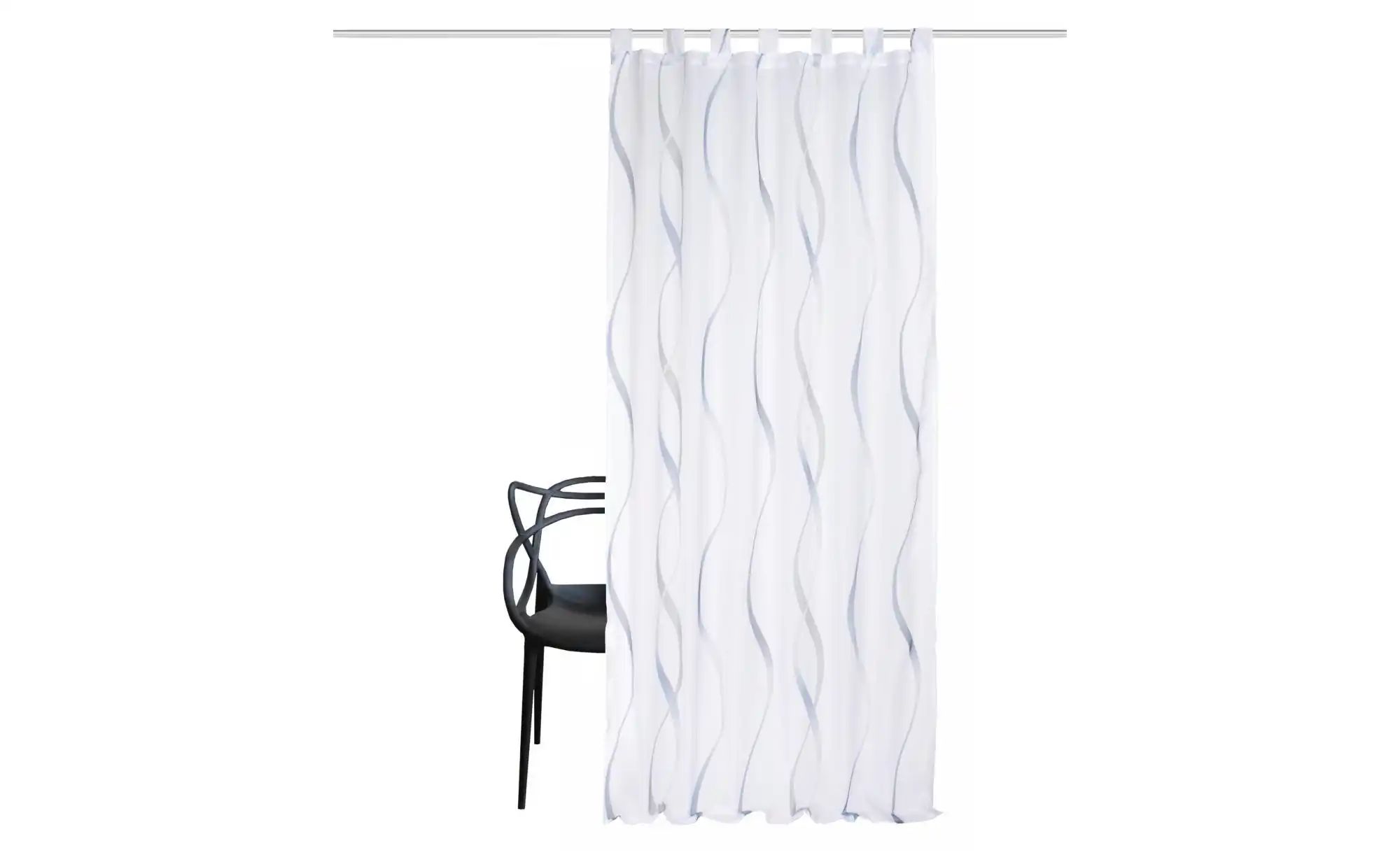 HOME Wohnideen Schlaufenschal   ¦ blau ¦ Maße (cm): B: 140 H: 245 Gardinen günstig online kaufen