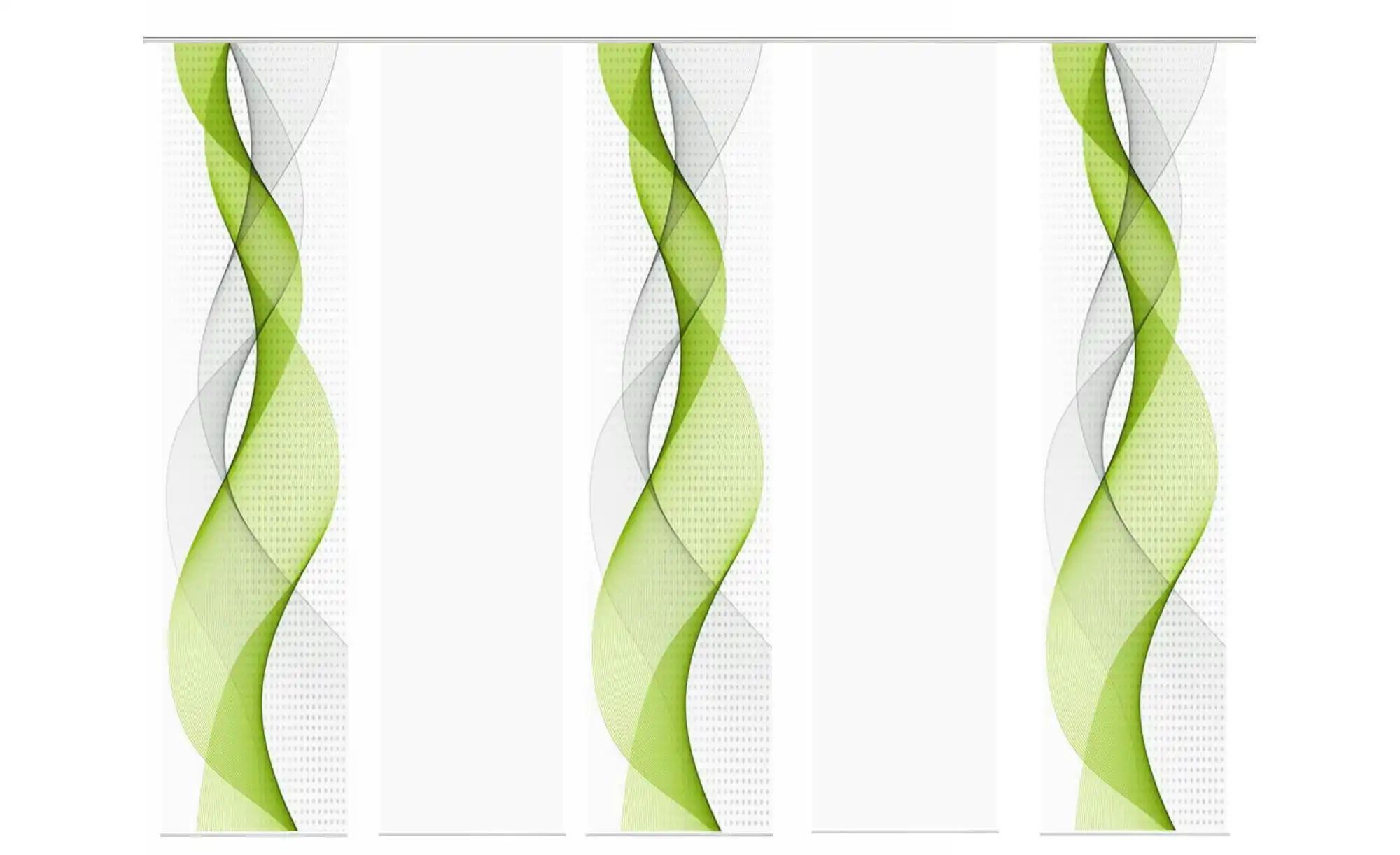 HOME WOHNIDEEN Schiebegardine »OPALIA 5ER SET«, (5 St.), HxB: 245x60 günstig online kaufen