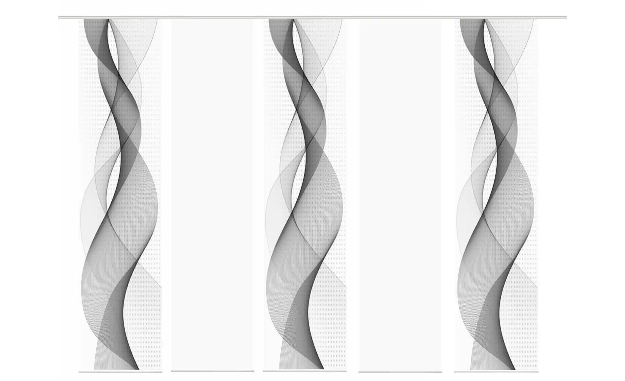 HOME WOHNIDEEN Schiebegardine "OPALIA 5ER SET" Paneelwagen 5 Stk. tlg. HxB: günstig online kaufen