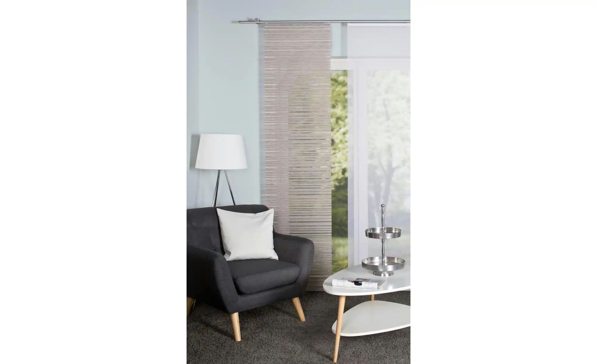 Thumbnail - HOME Wohnideen Schiebevorhang   ¦ beige ¦ Maße (cm): B: 60 H: 245 Gardinen & Rollos > Gardinen & Vorhänge > Schiebegardi...