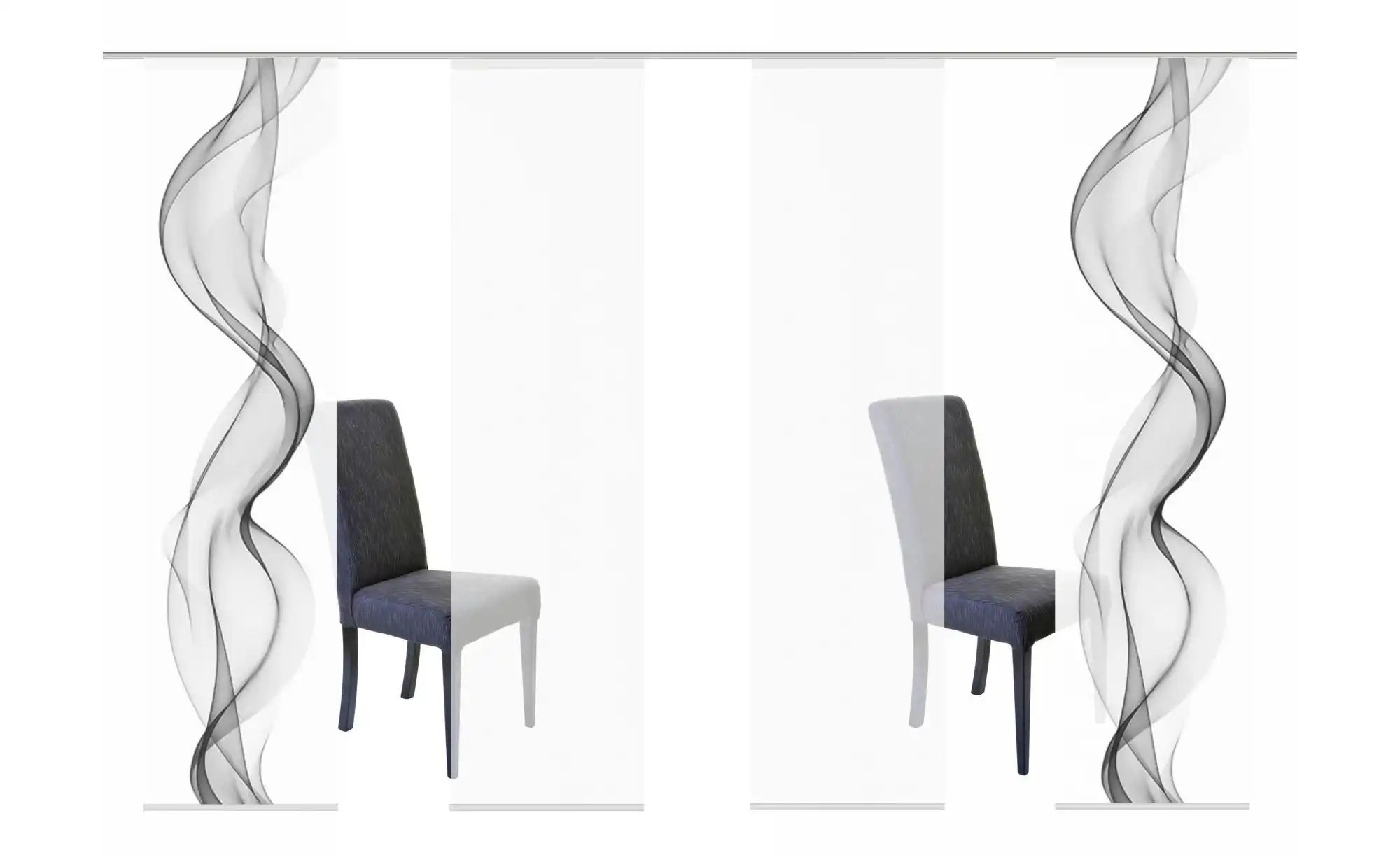 Thumbnail - HOME Wohnideen Schiebevorhang   ¦ grau ¦ Maße (cm): B: 60 Gardinen & Rollos > Gardinen & Vorhänge > Schiebegardinen - Hö...