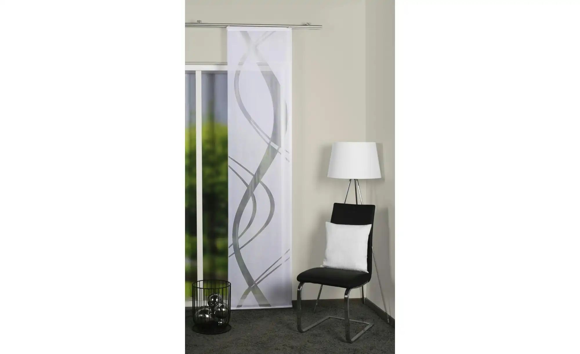 Thumbnail - HOME Wohnideen Schiebevorhang   ¦ weiß ¦ Maße (cm): B: 57 H: 225 Gardinen & Rollos > Gardinen & Vorhänge > Schiebegardin...