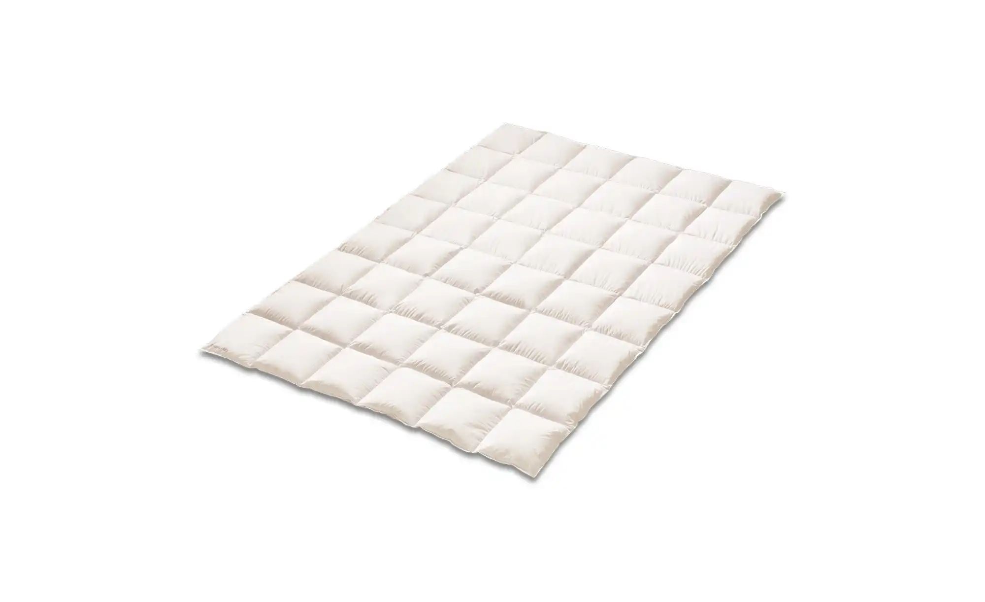 Kauffmann Daunen Mono-Steppbett   ¦ weiß ¦ Maße (cm): B: 155 H: 5 Bettwaren günstig online kaufen