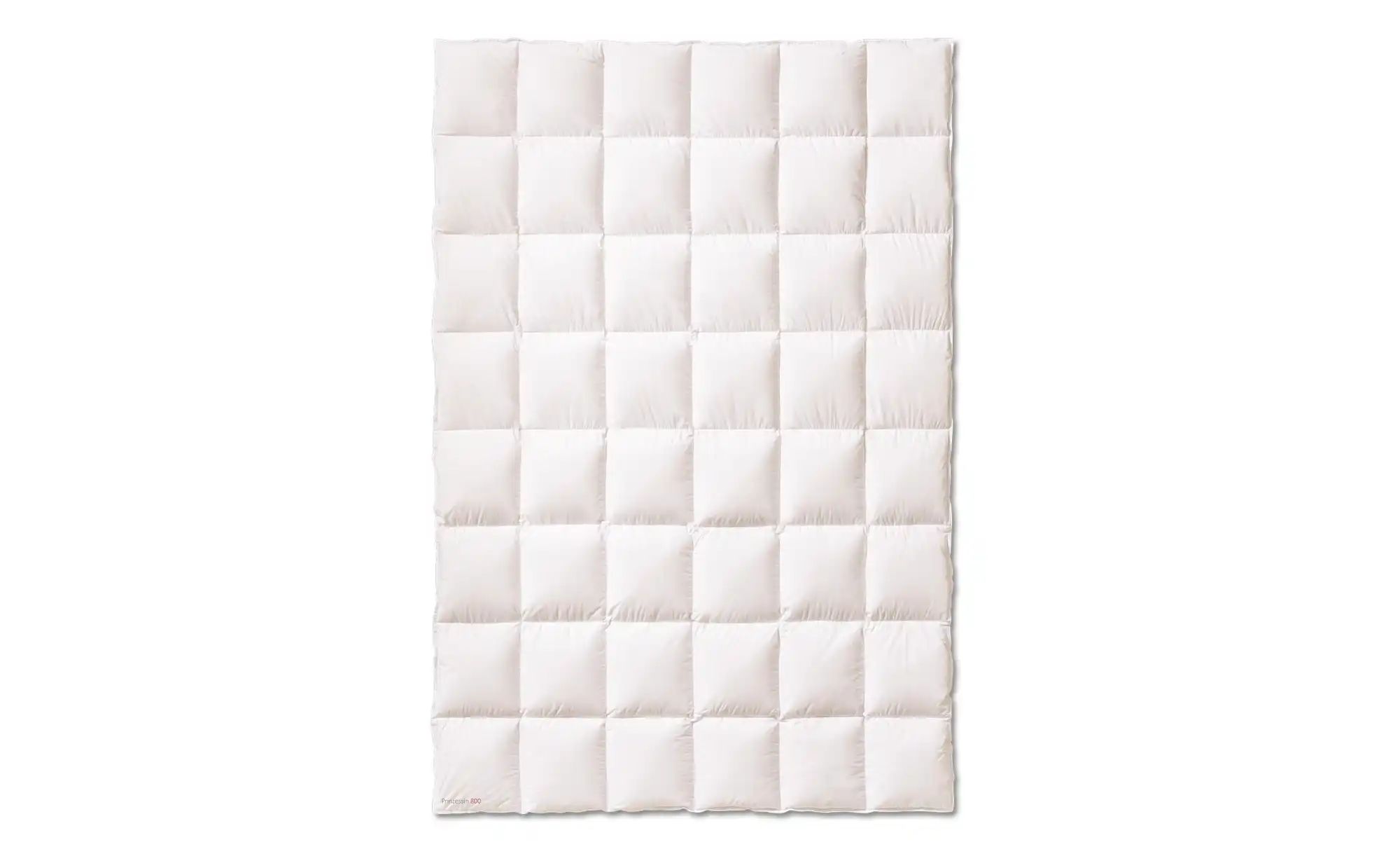 Kauffmann Daunen Mono-Steppbett   ¦ weiß ¦ Maße (cm): B: 155 H: 5 Bettwaren günstig online kaufen