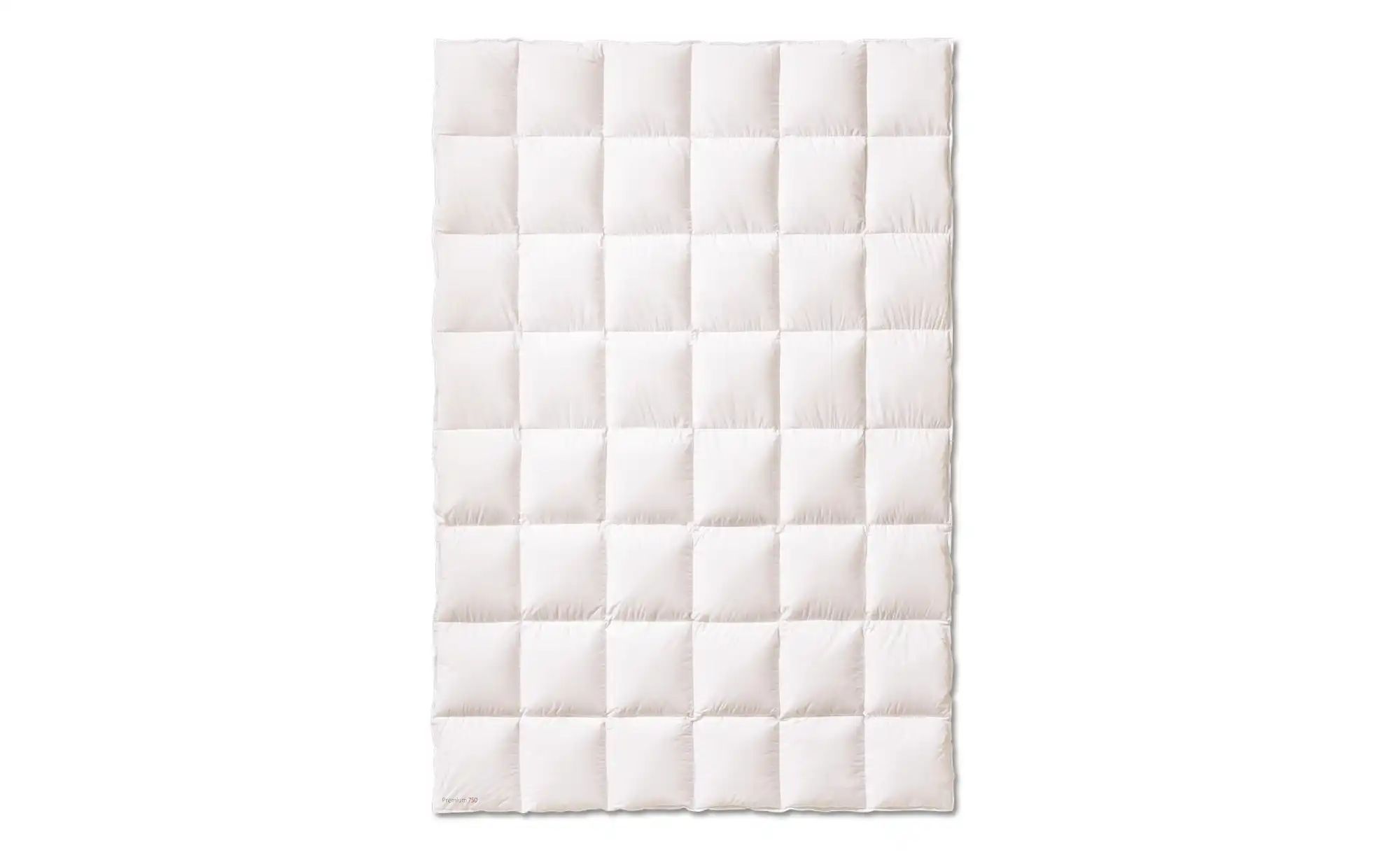 Kauffmann Daunen Mono-Steppbett   ¦ weiß ¦ Maße (cm): B: 135 H: 5 Bettwaren günstig online kaufen