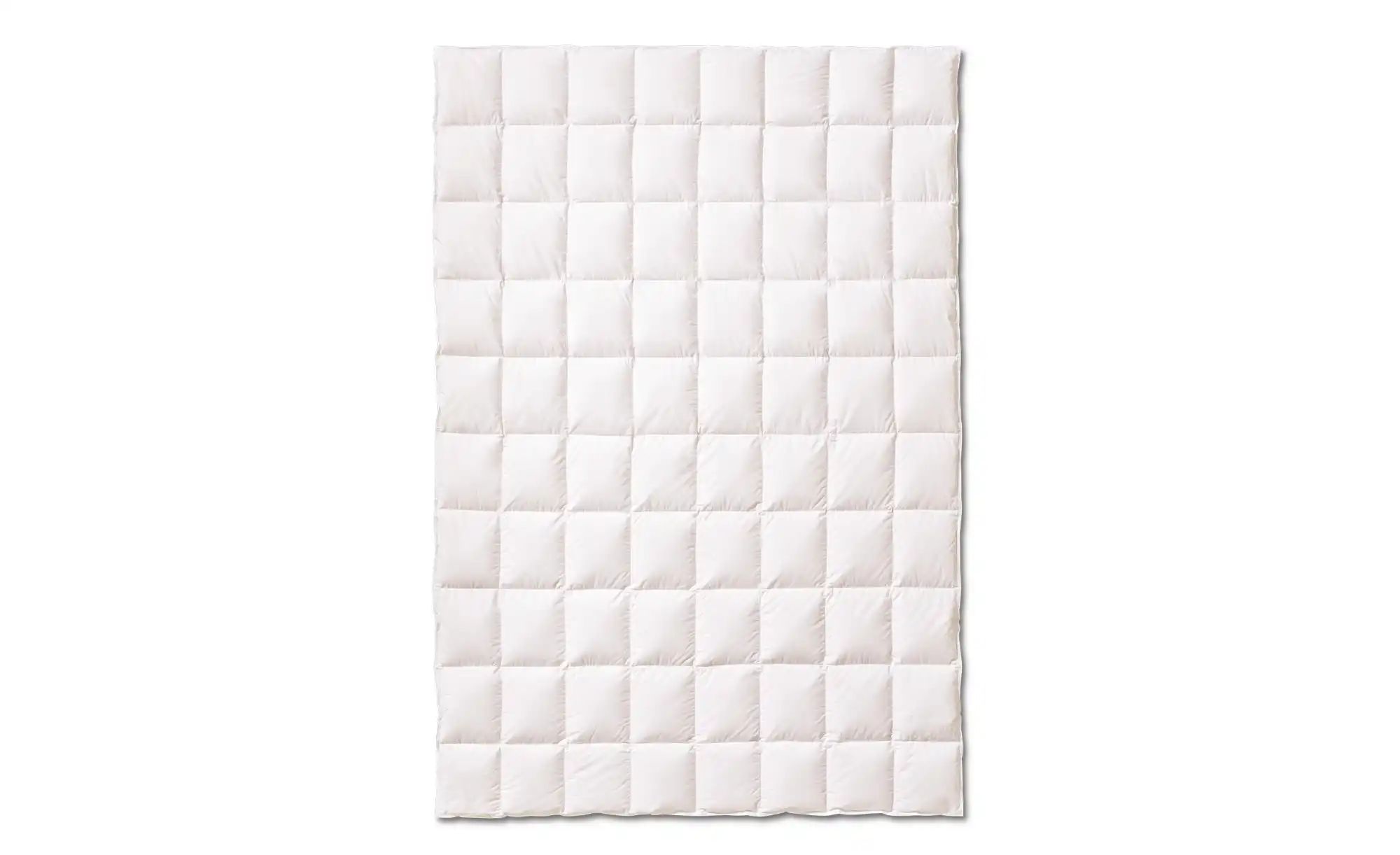Kauffmann Sommerdaunen Leicht-Steppbett   ¦ weiß ¦ Maße (cm): B: 155 H: 5 B günstig online kaufen