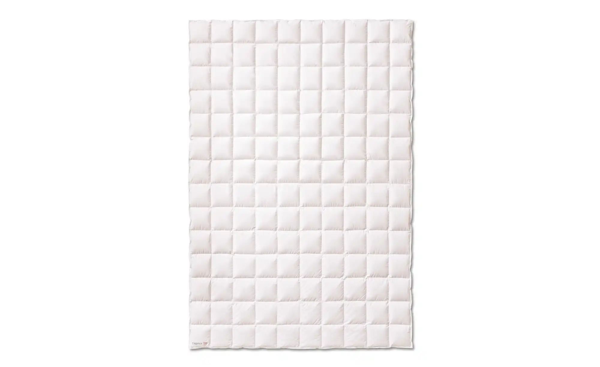 Kauffmann Sommerdaunen Leicht-Steppbett   ¦ weiß ¦ Maße (cm): B: 200 H: 5 B günstig online kaufen