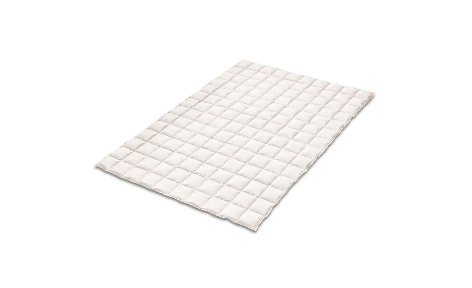 Kauffmann Sommerdaunen Leicht-Steppbett   ¦ weiß ¦ Maße (cm): B: 155 H: 5 B günstig online kaufen