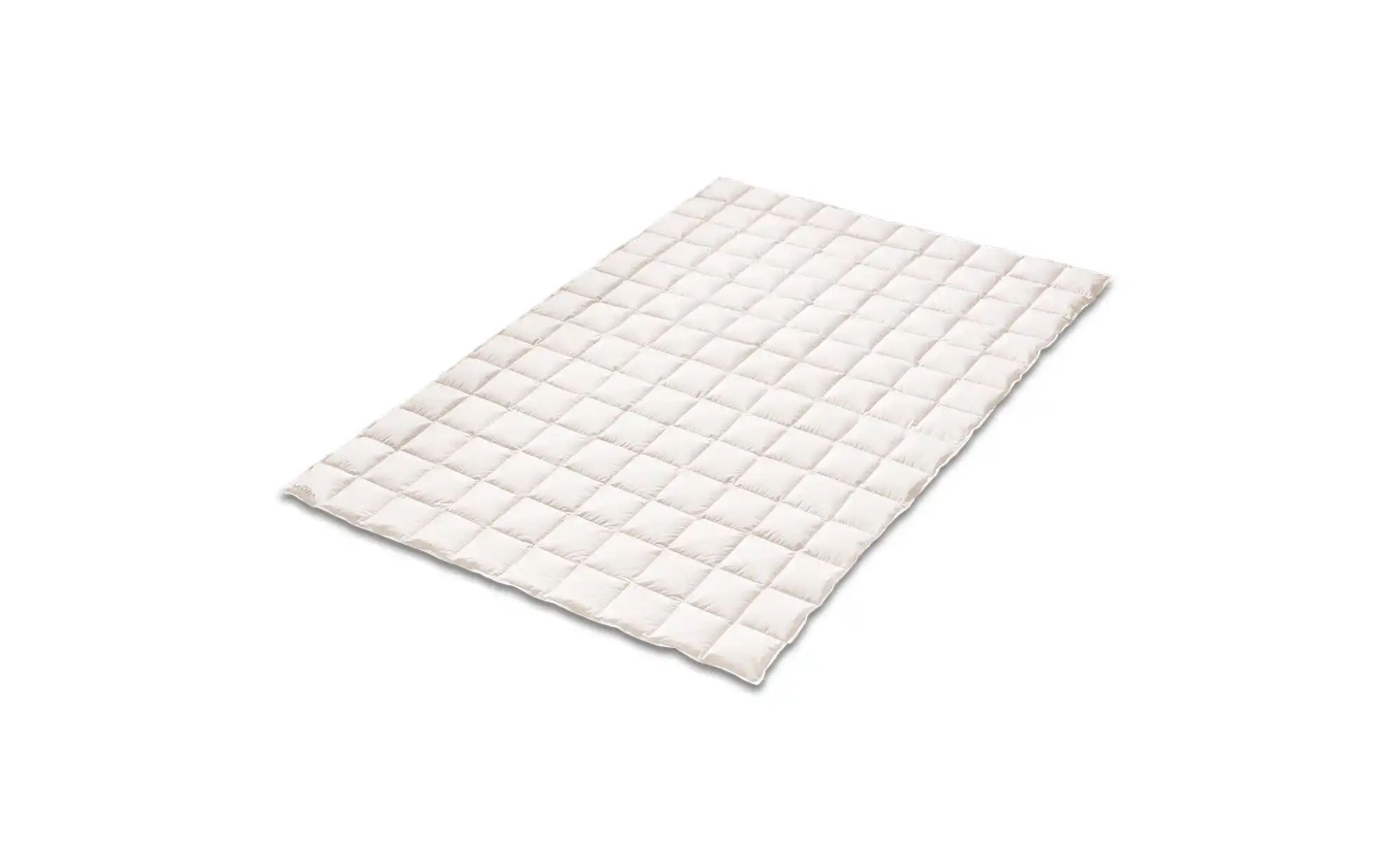 Kauffmann Sommerdaunen Leicht-Steppbett   ¦ weiß ¦ Maße (cm): B: 200 H: 5 B günstig online kaufen