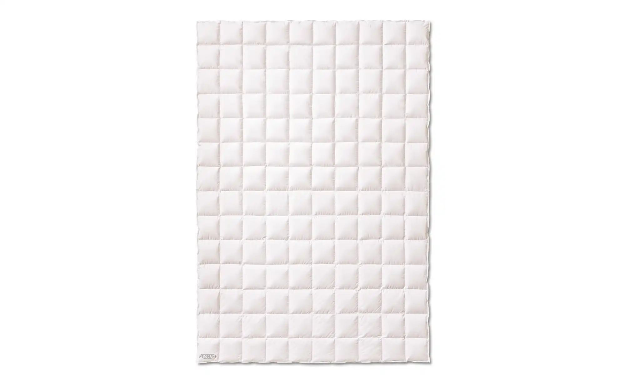 Kauffmann Sommerdaunen Leicht-Steppbett   ¦ weiß ¦ Maße (cm): B: 200 H: 5 B günstig online kaufen