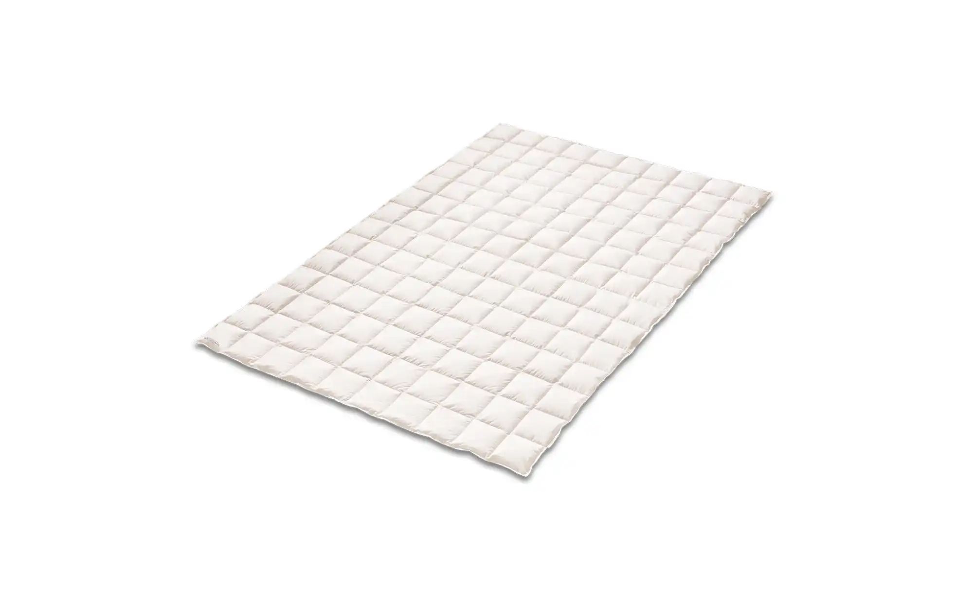 Kauffmann Sommerdaunen Leicht-Steppbett   ¦ weiß ¦ Maße (cm): B: 200 H: 5 B günstig online kaufen