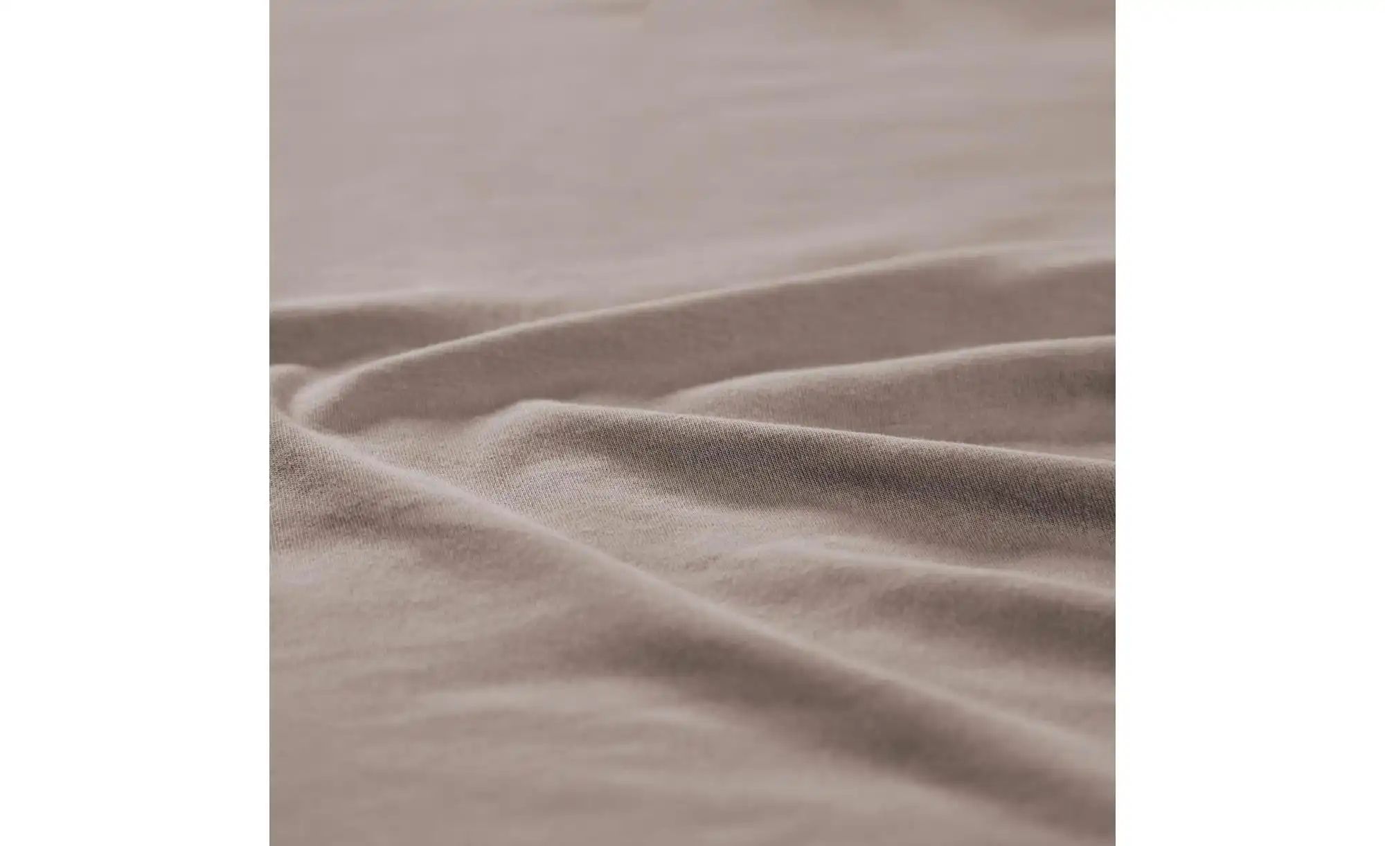 Thumbnail - Jersey-Elasthan Boxspringbetttuch ¦ beige ¦ Maße (cm): B: 100 H: 26 Bettwaren > Bettlaken - Höffner