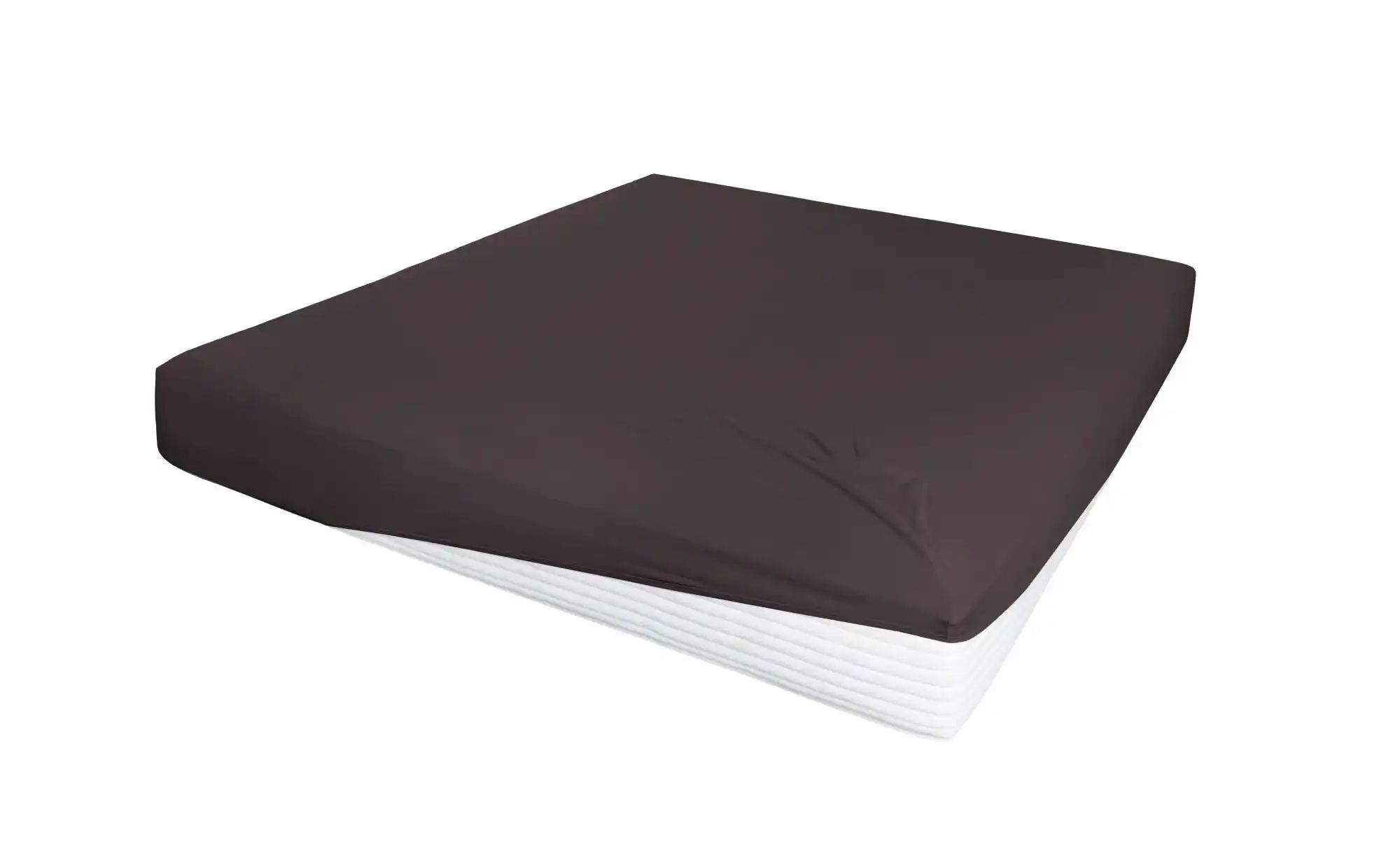 Jersey-Elastan Boxspringlaken ¦ braun ¦ Maße (cm): B: 190 H: 28 Heimtextilien > Bettwäsche > Bettlaken - Höffner