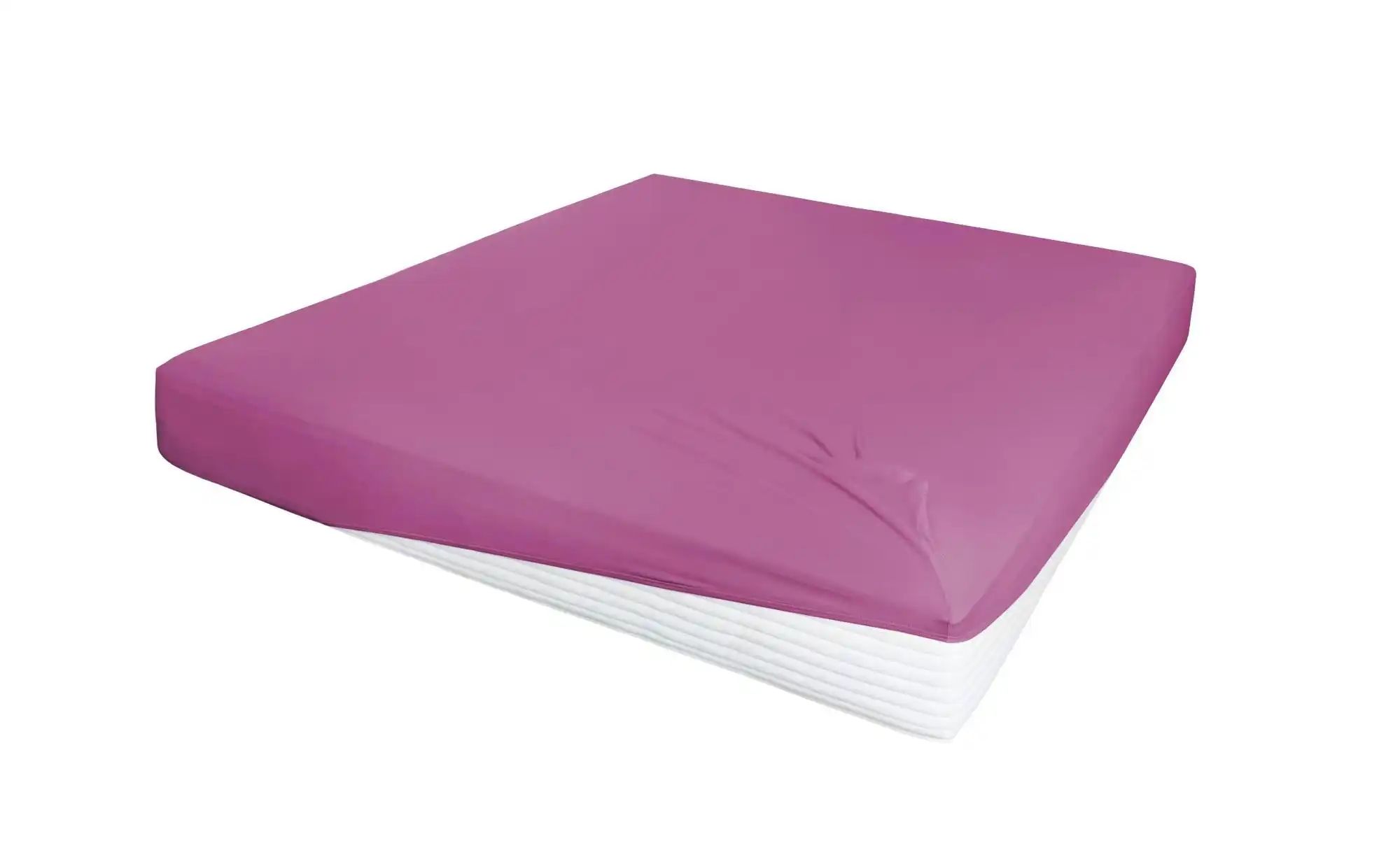Jersey-Elastan Boxspringlaken    rosa/pink  Maße (cm): B: 150 H: 28 | 04002895790819