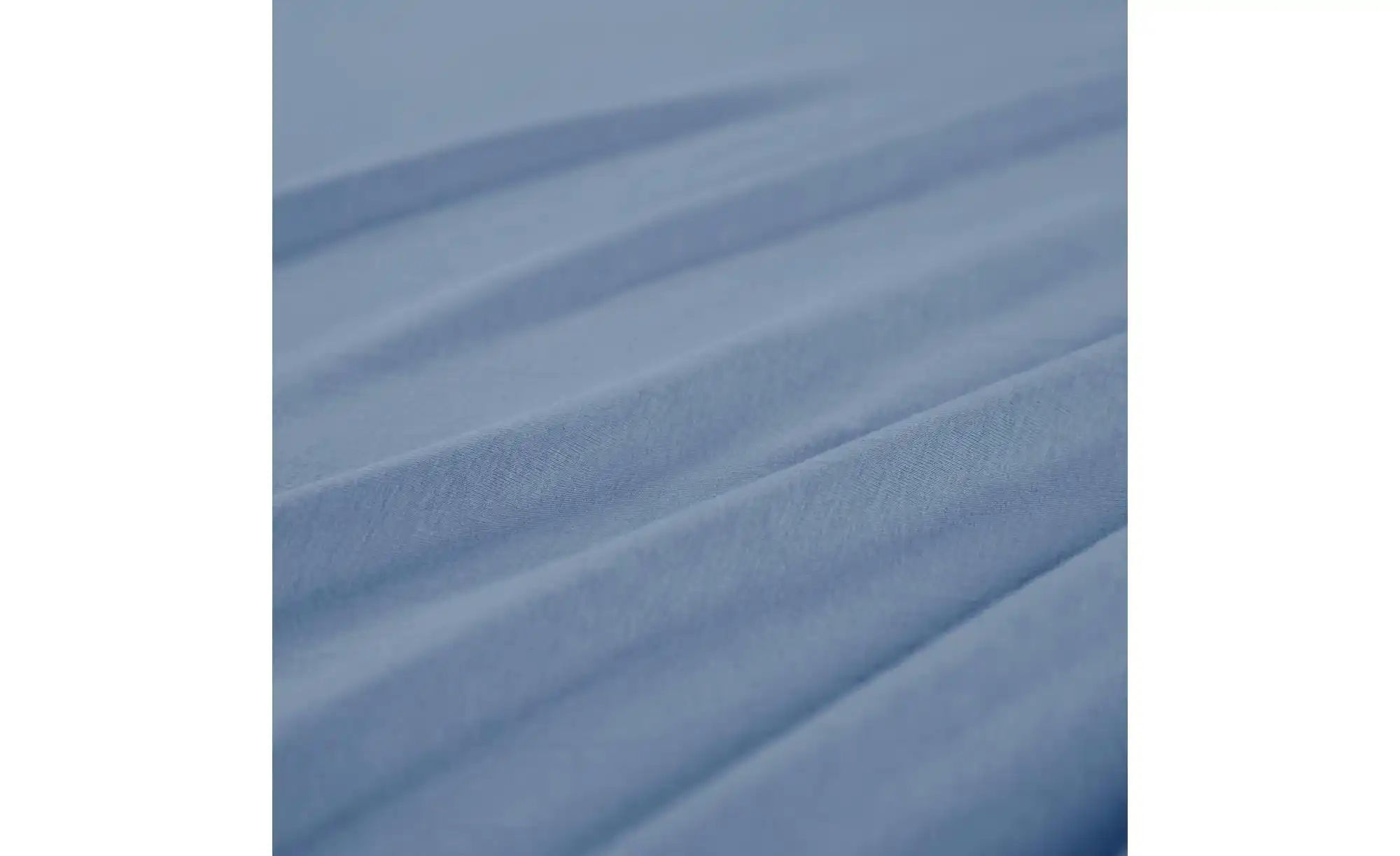 Jersey-Elastan Topperlaken   ¦ blau ¦ Maße (cm): B: 100 H: 10 T: 10.0 Bettw günstig online kaufen