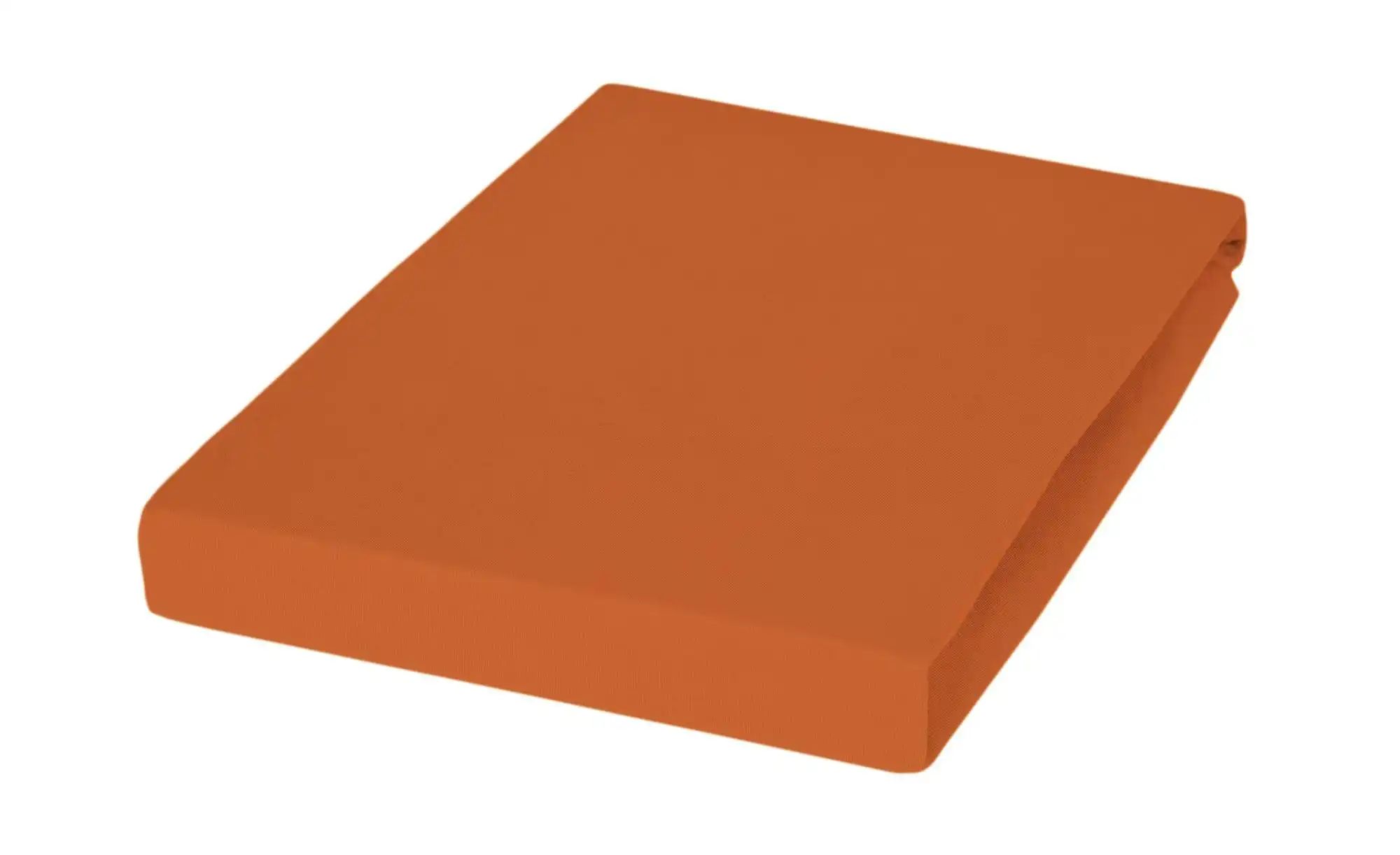 Janine Bettlaken   ¦ orange ¦ Maße (cm): B: 150 Bettwaren > Bettlaken - Höf günstig online kaufen