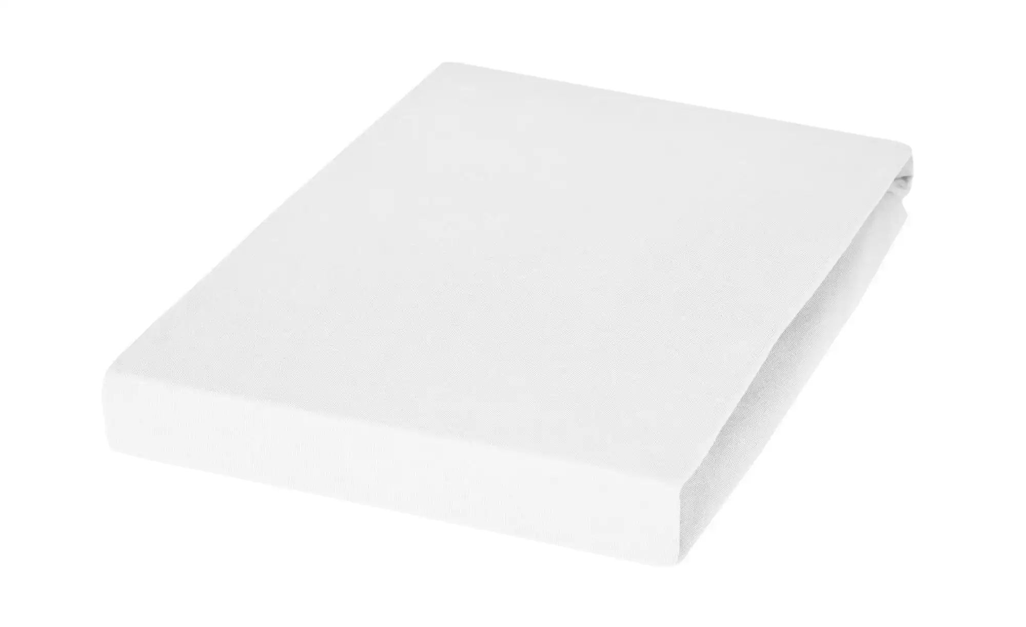 Janine Spannbetttuch ¦ weiß ¦ Maße (cm): B: 150 Heimtextilien > Bettwäsche > Bettlaken - Höffner