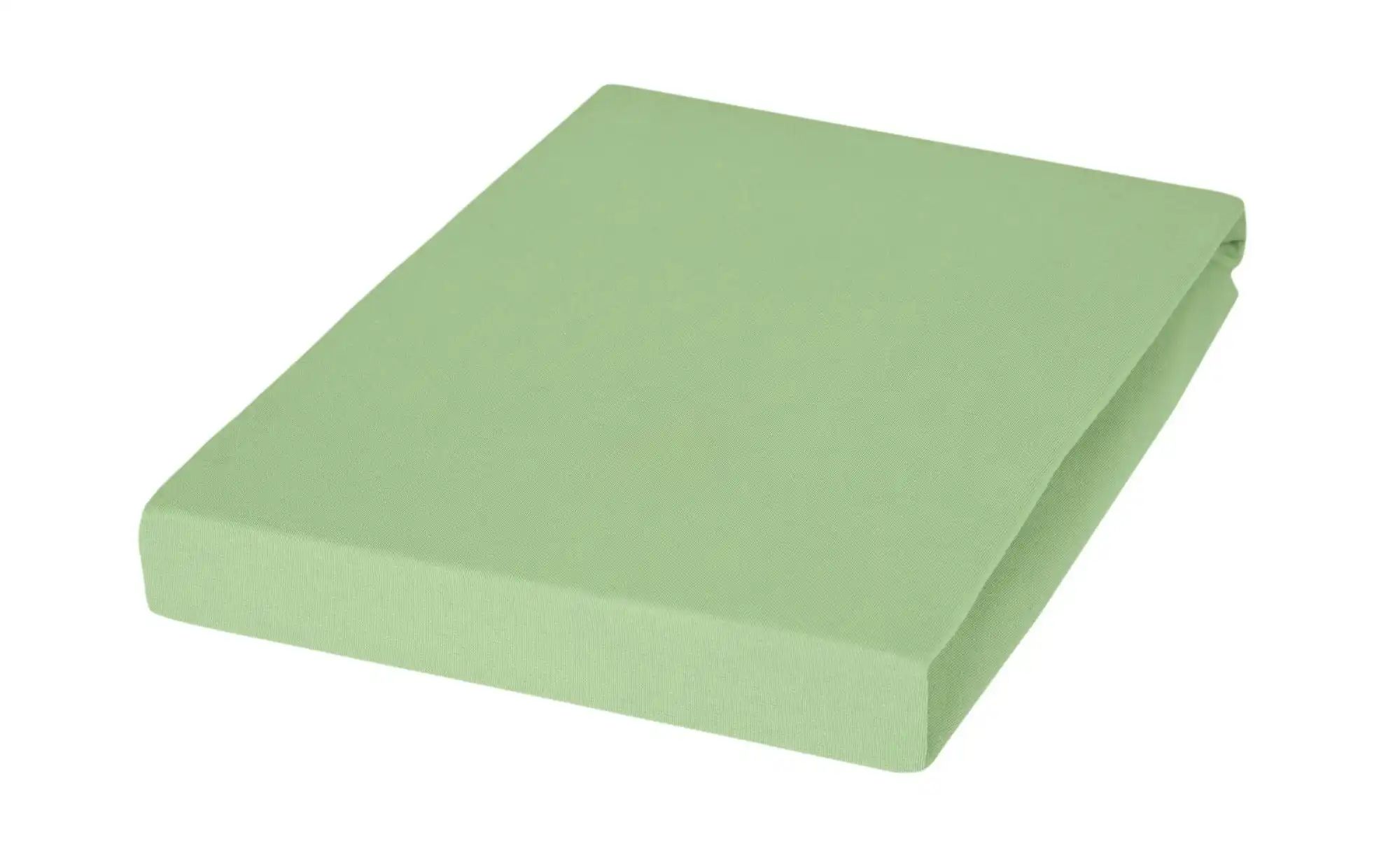 Janine Spannbetttuch ¦ grün ¦ Maße (cm): B: 100 Heimtextilien > Bettwäsche > Bettlaken - Höffner