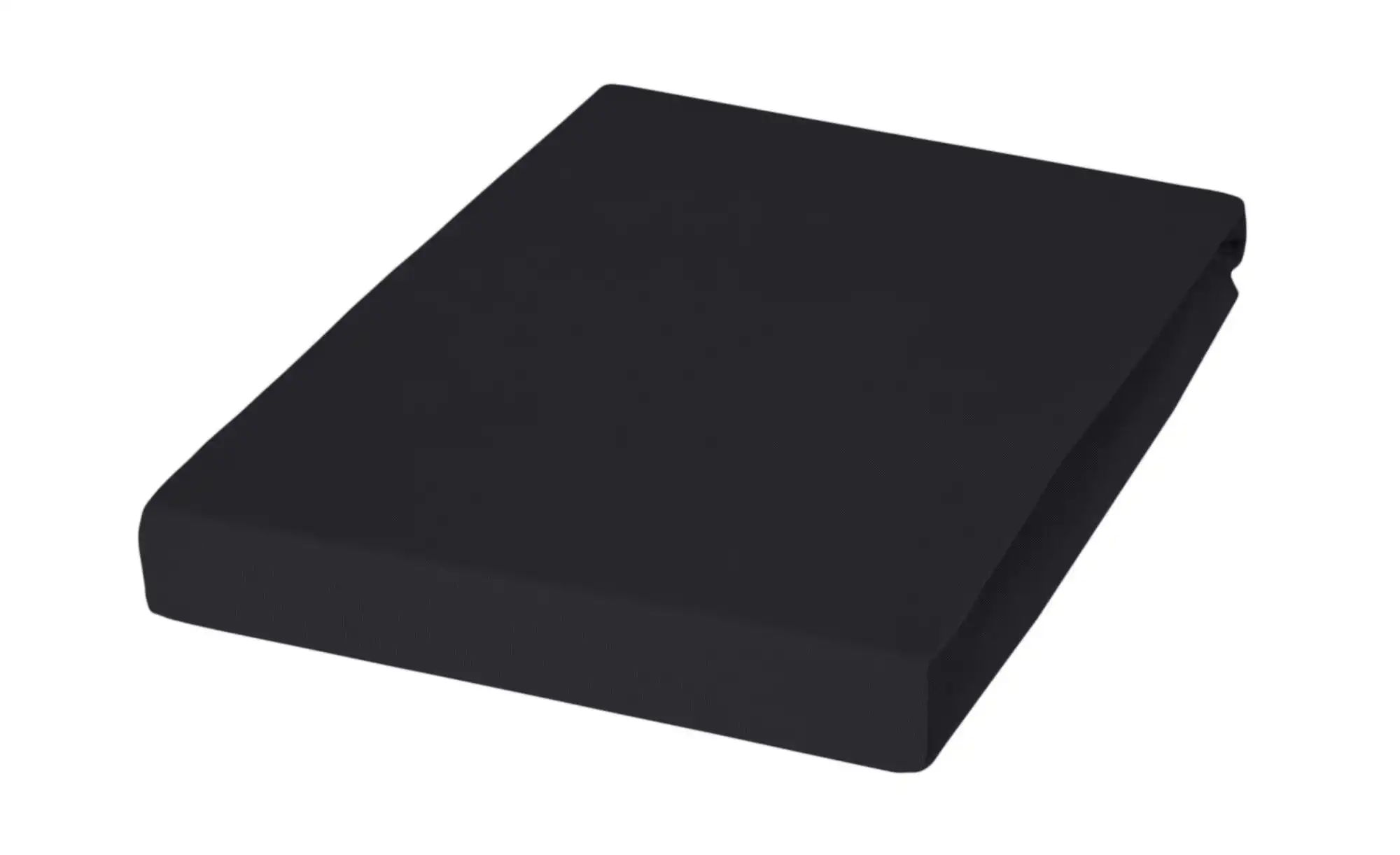 Janine Spannbetttuch ¦ schwarz ¦ Maße (cm): B: 100 H: 35 Heimtextilien > Bettwäsche > Bettlaken - Höffner