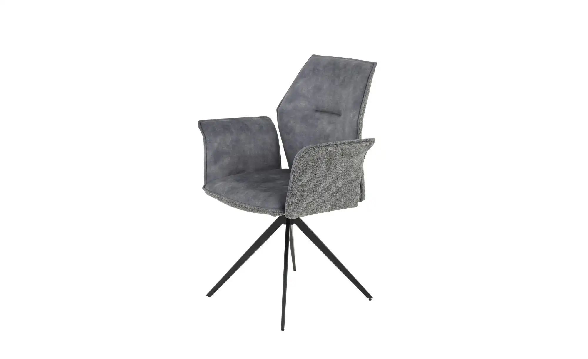 Polsterstuhl  Kanan ¦ grau ¦ Maße (cm): B: 64 H: 92 Stühle > Polsterstühle günstig online kaufen