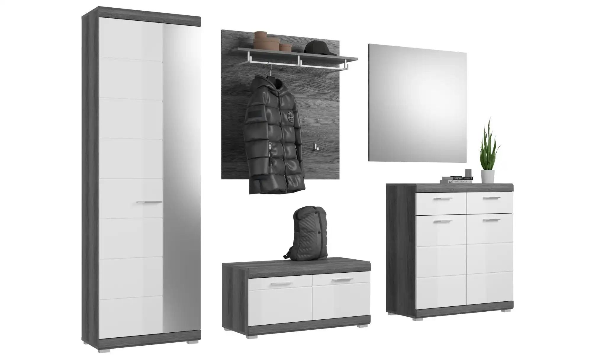 Garderoben-Set  Scout ¦ weiß ¦ Maße (cm): B: 272 H: 197 T: 40.0 Garderoben günstig online kaufen
