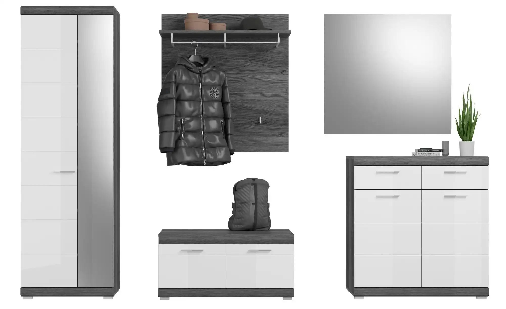 Garderoben-Set  Scout ¦ weiß ¦ Maße (cm): B: 272 H: 197 T: 40.0 Garderoben günstig online kaufen