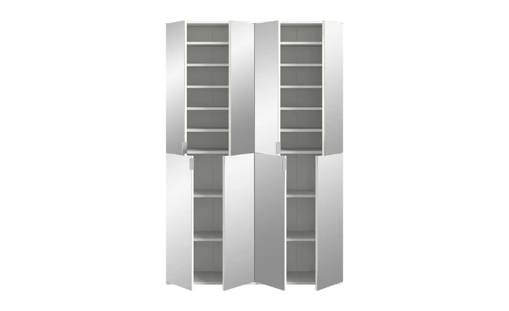 Garderobenschrank  Projekt X ¦ weiß ¦ Maße (cm): B: 122 H: 193 T: 34.0 Schr günstig online kaufen