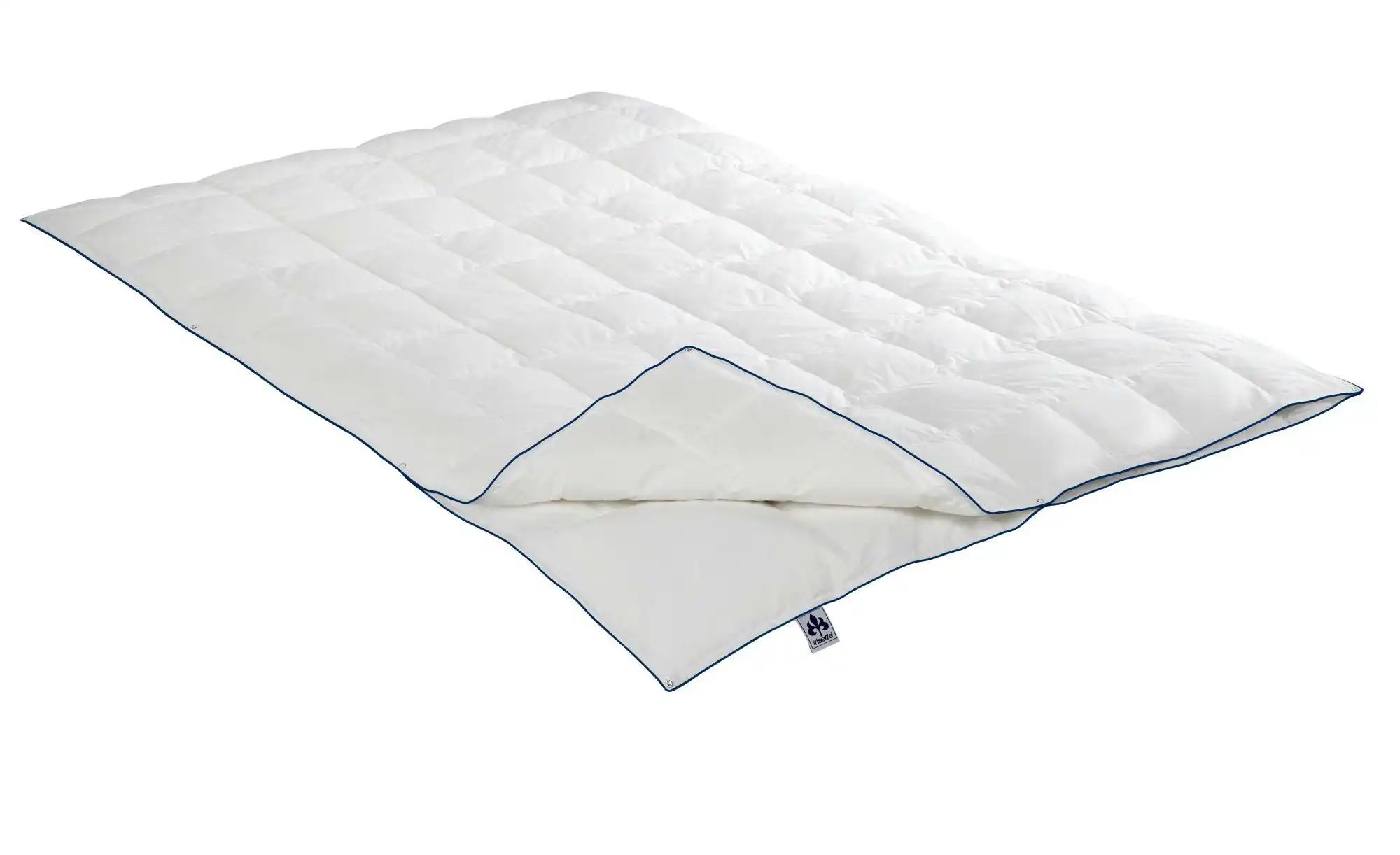 IRISETTE 4-Jahreszeiten-Daunendecke  Luna ¦ weiß ¦ Maße (cm): B: 155 H: 8 B günstig online kaufen