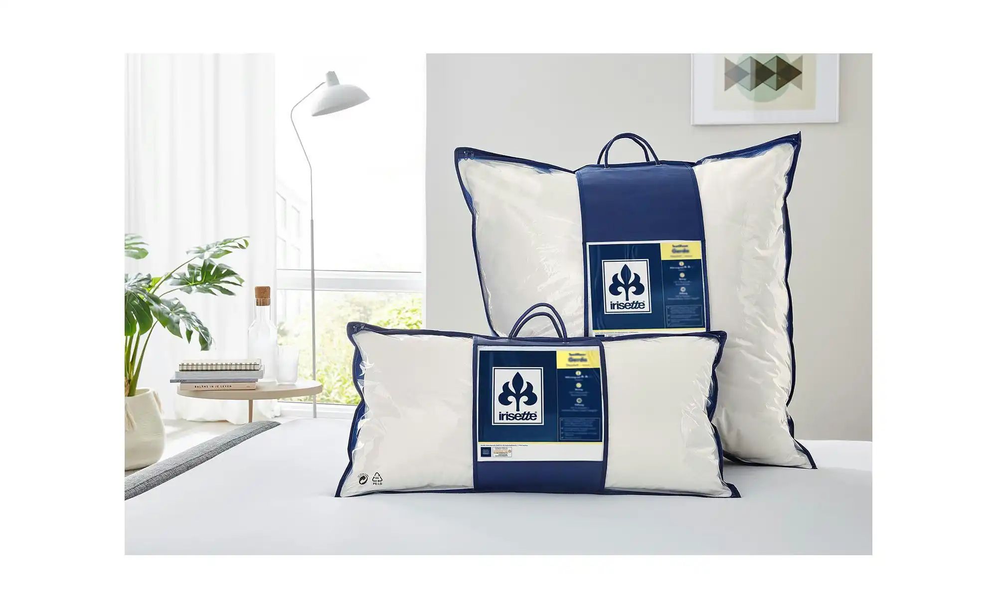 IRISETTE Federkissen  Svea medium ¦ weiß ¦ Maße (cm): B: 40 H: 10 Bettwaren günstig online kaufen