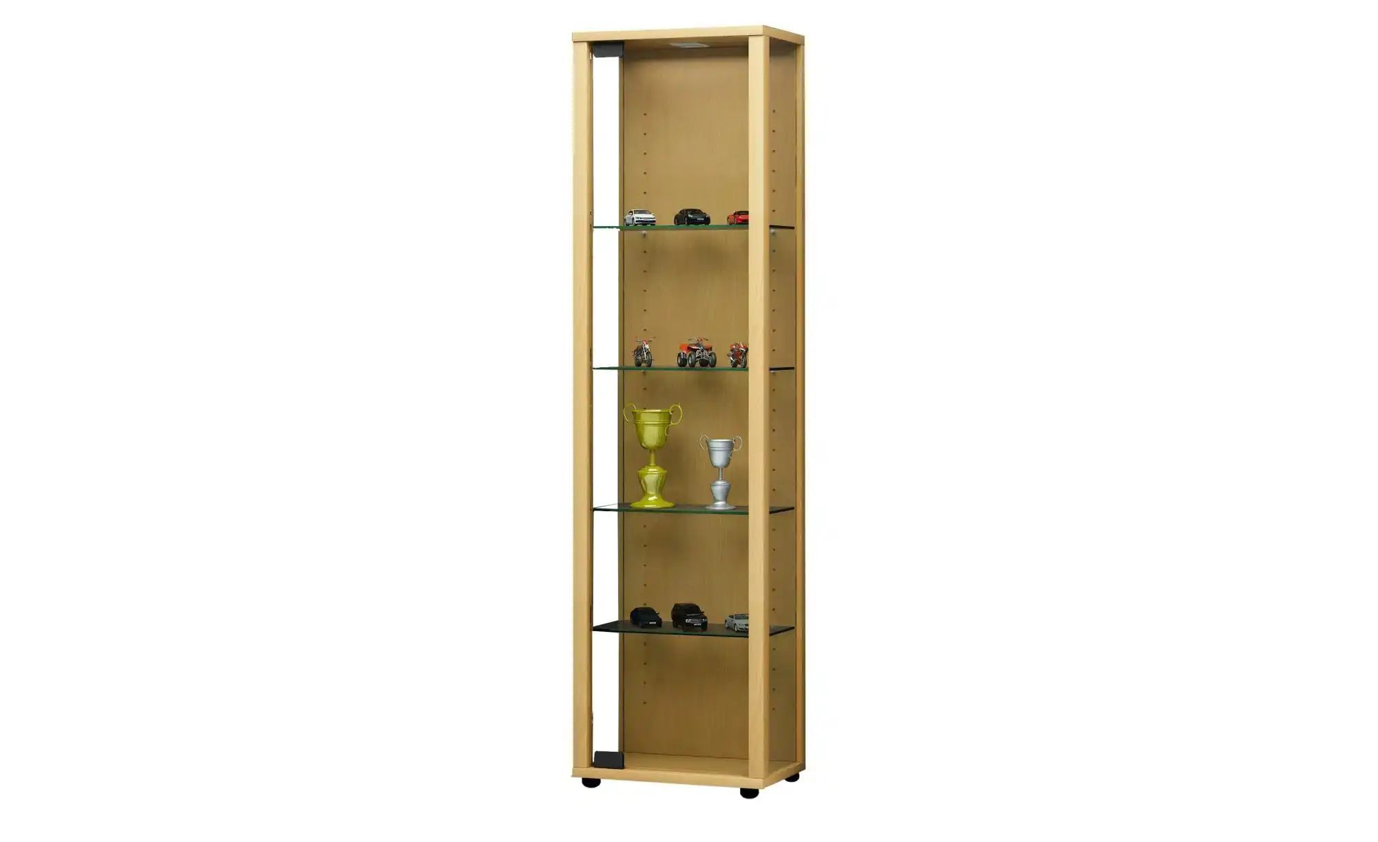 Vitrine  Edana ¦ holzfarben ¦ Maße (cm): B: 33 H: 113 T: 18.0 Schränke > Vi günstig online kaufen