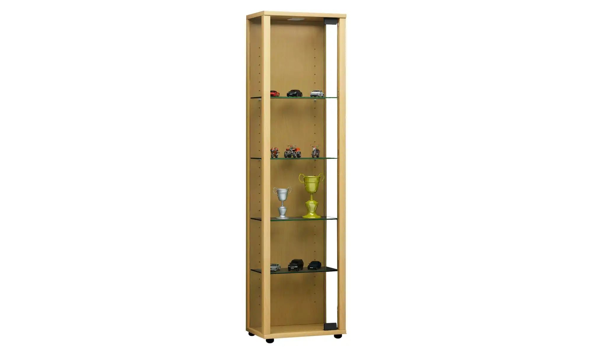 Vitrine  Edana ¦ holzfarben ¦ Maße (cm): B: 33 H: 113 T: 18.0 Schränke > Vi günstig online kaufen