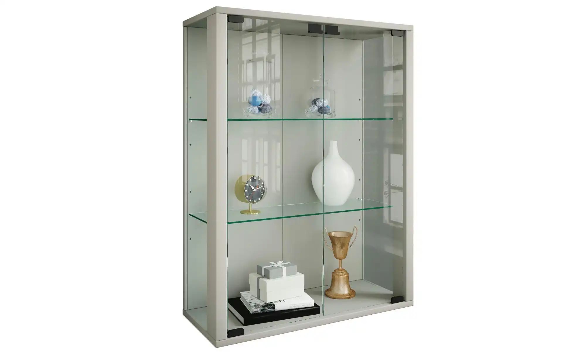Hängevitrine  Udina ¦ silber ¦ Maße (cm): B: 60 H: 80 T: 25.0 Schränke > Hä günstig online kaufen