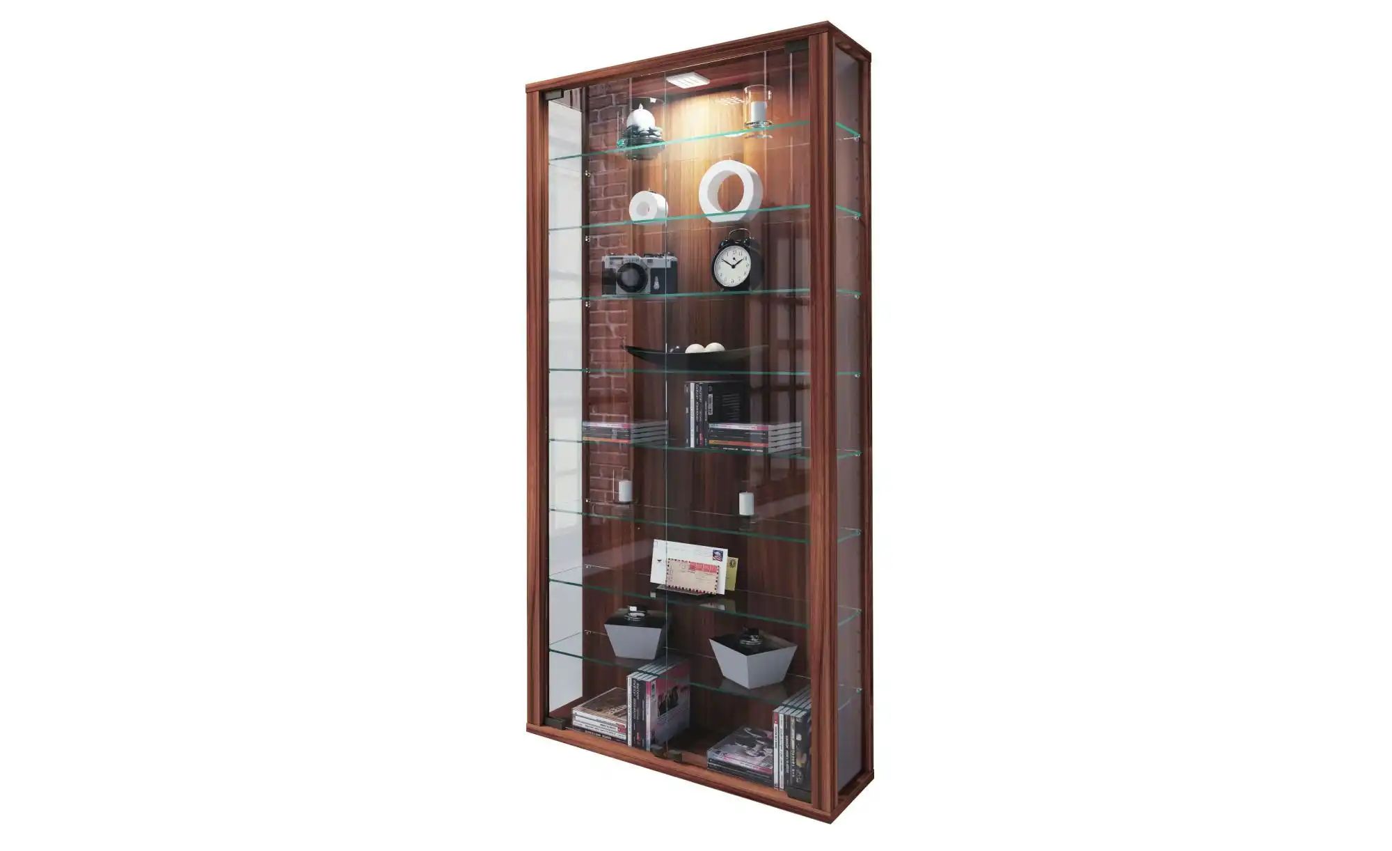 Hängevitrine  Vitrosa ¦ holzfarben ¦ Maße (cm): B: 59 H: 114,3 T: 18.0 Schr günstig online kaufen