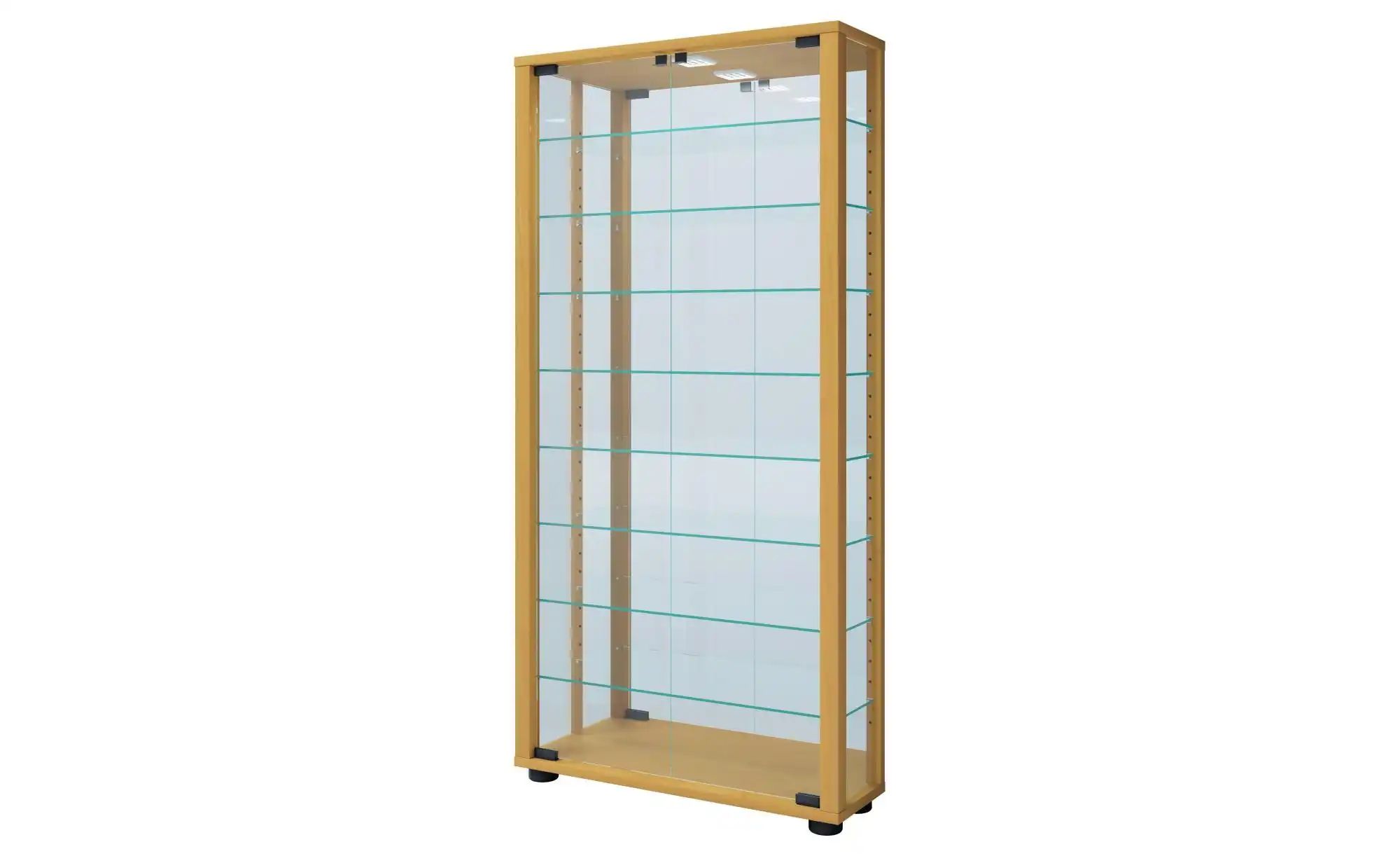 Hängevitrine  Vitrosa ¦ holzfarben ¦ Maße (cm): B: 59 H: 114,3 T: 18.0 Schr günstig online kaufen