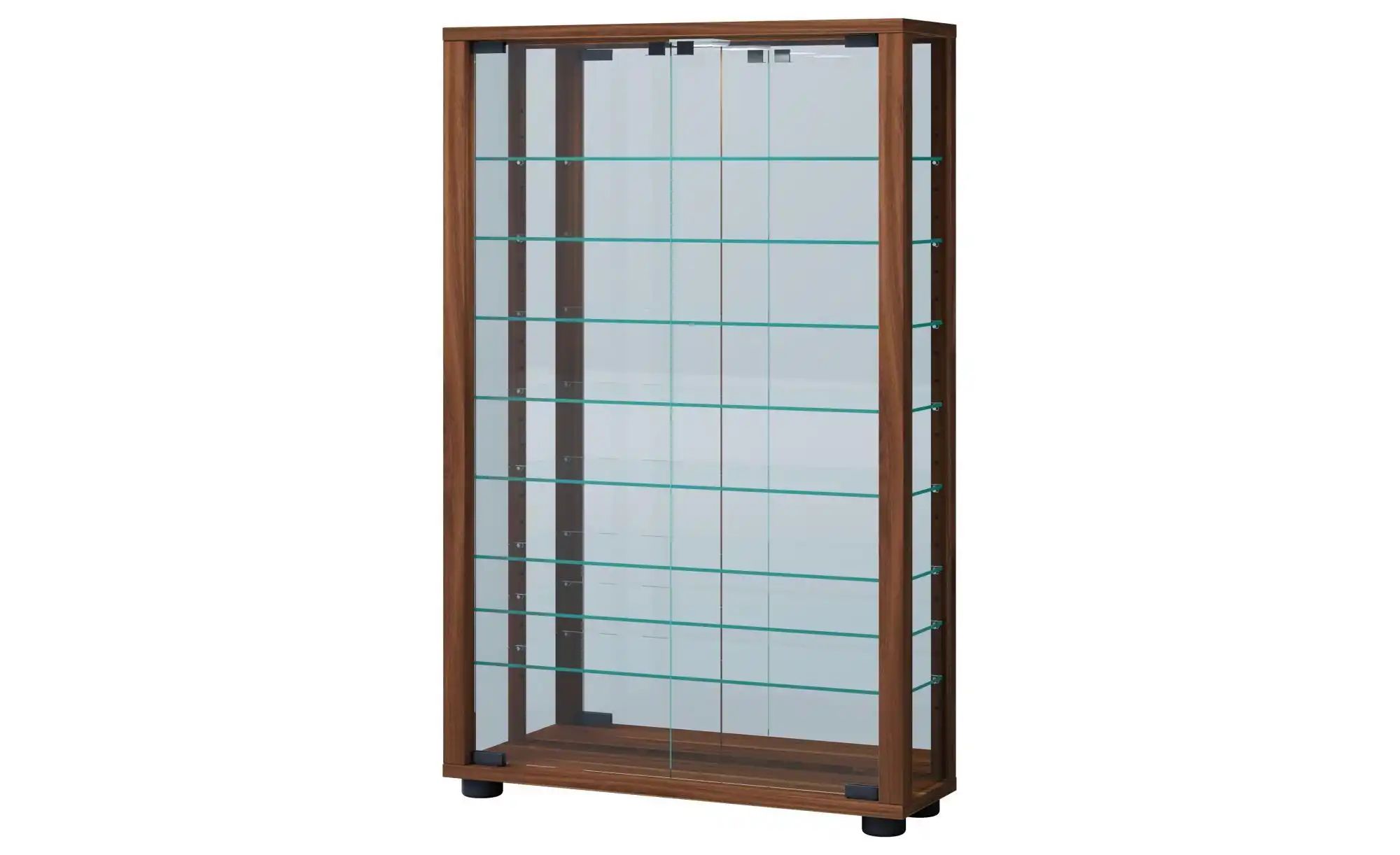 Hängevitrine  Vitrosa ¦ holzfarben ¦ Maße (cm): B: 59 H: 91,3 T: 18.0 Schrä günstig online kaufen