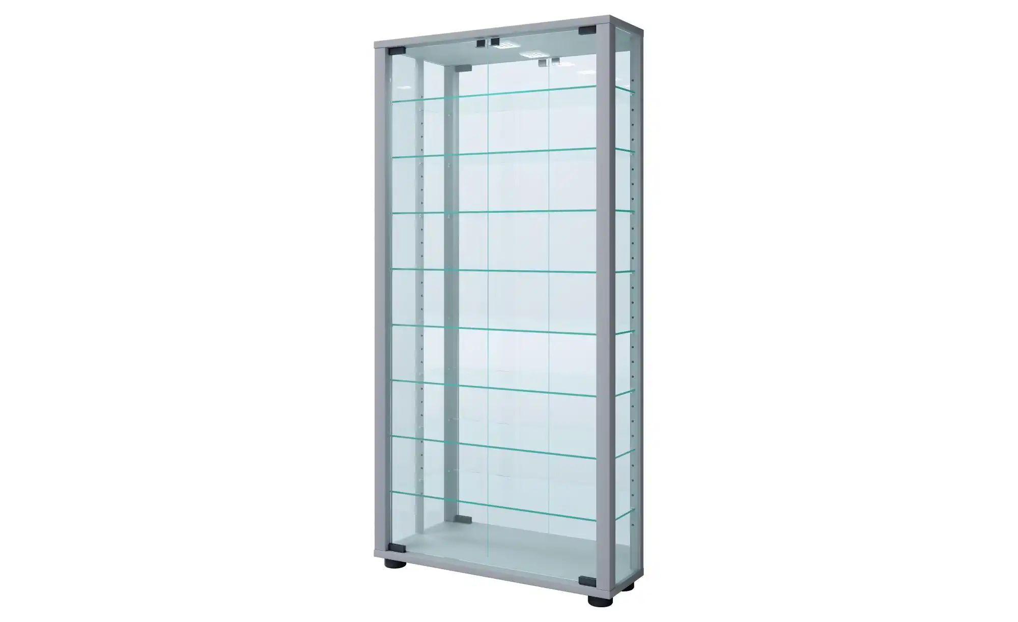 Hängevitrine  Vitrosa ¦ silber ¦ Maße (cm): B: 59 H: 114,3 T: 18.0 Schränke günstig online kaufen