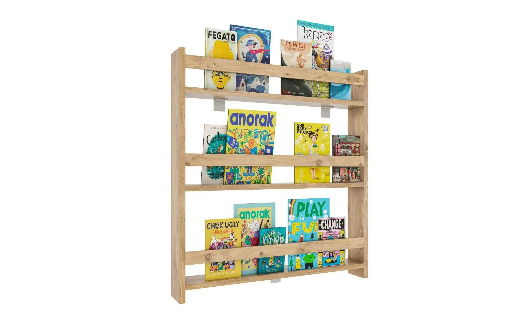 Wandregal  Kidos ¦ holzfarben ¦ Maße (cm): B: 70 H: 80 Regale > Wandregale günstig online kaufen