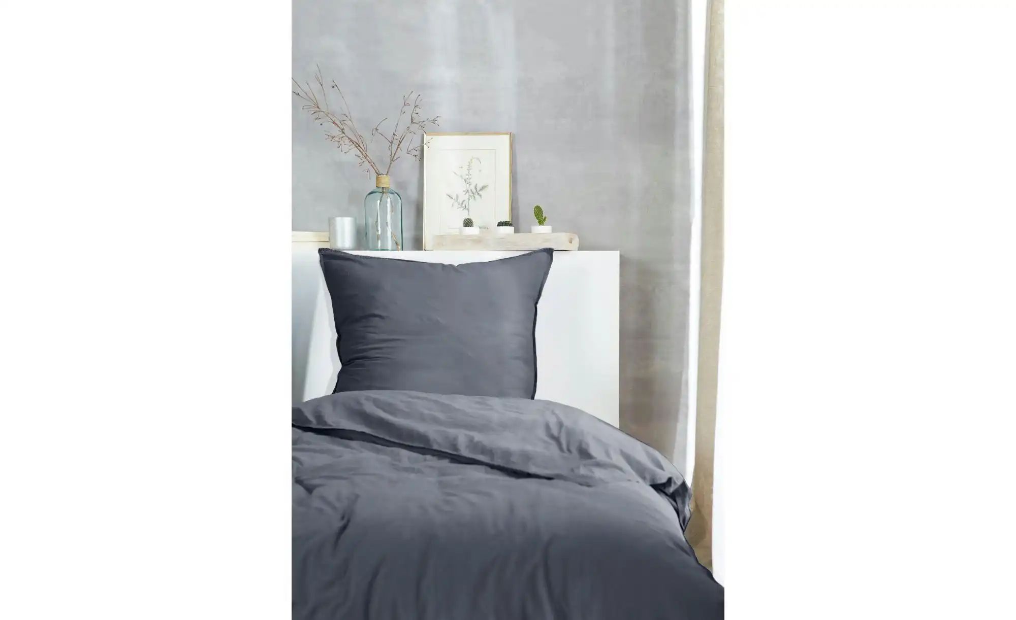 Thumbnail - Stone-Washed Bettwäsche   ¦ grau ¦ Maße (cm): B: 240 H: 1 Bettwaren > Bettwäsche > Bettwäsche ganzjährig - Höffner