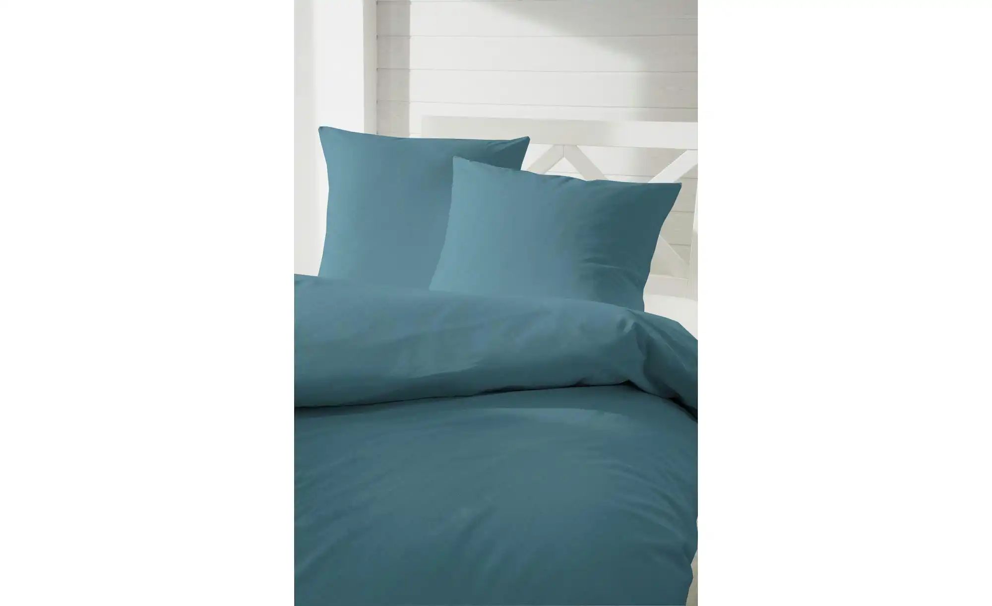 Mako-Satin Bettwäsche-Set   ¦ grün ¦ Maße (cm): B: 240 H: 1 Bettwaren > Bet günstig online kaufen