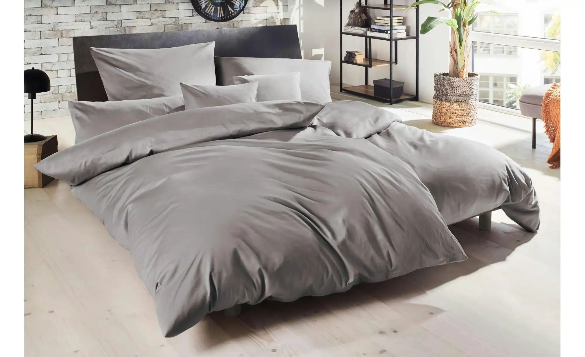 Primera Bettwäsche »Uni Luxus-Satin in Gr. 135x200, 155x220 oder 200x200 cm günstig online kaufen